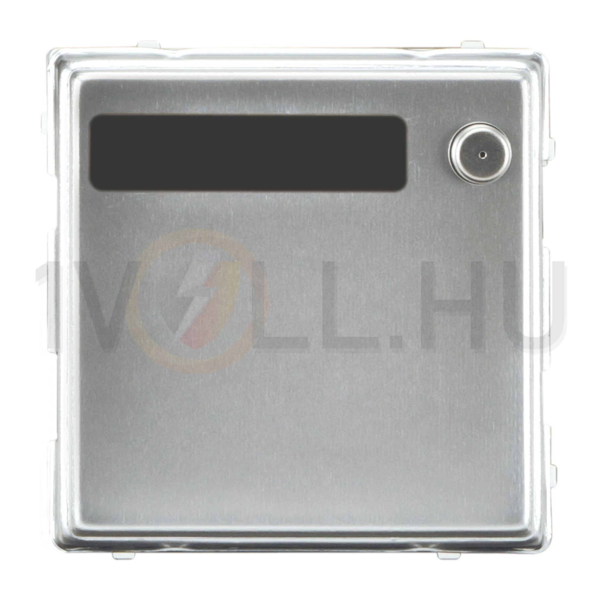 Kaputábla hívómodul 1-gomb IP42 süllyesztett téglalap alumínium nemesacél Sinthesi S2 URMET - 1148/11