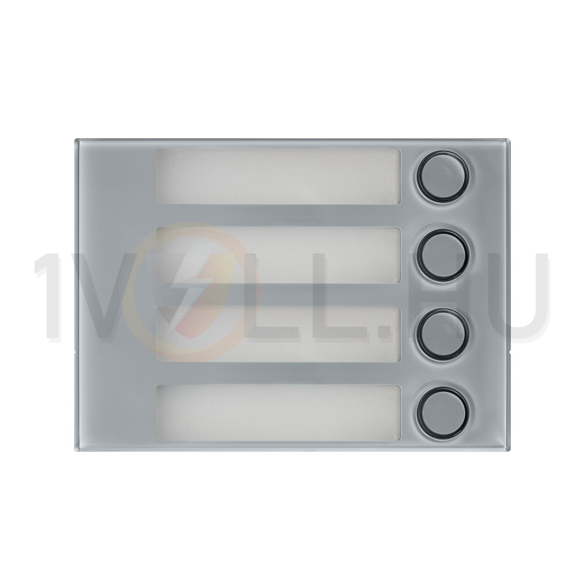 Kaputábla modul előlap videó 4-gombos 1083/48-hoz falonkívüli műanyag szürke Alpha URMET - 1168/14G