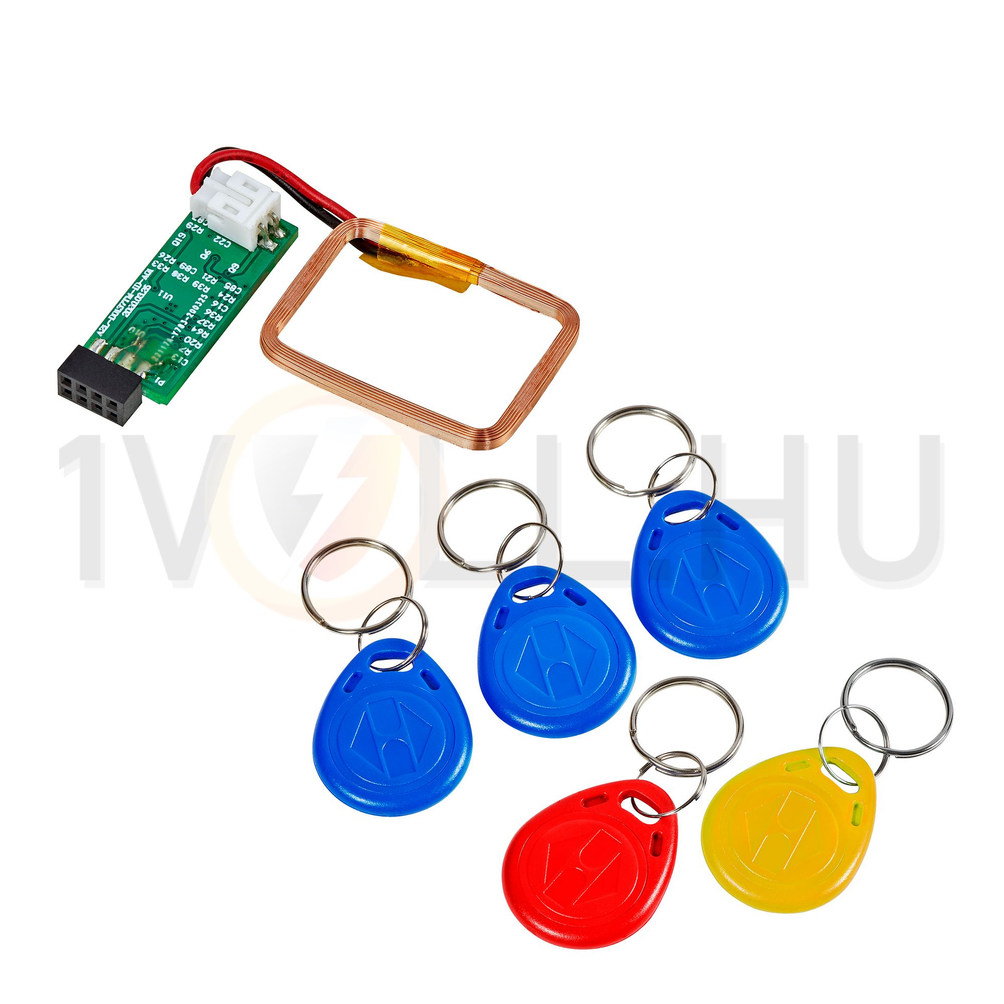 Urmet 2-vez. Kaputelefon RFID (proximity) olvasó modul 1730, 1736 szetthez + 5db RFID kulcs - 1730/65