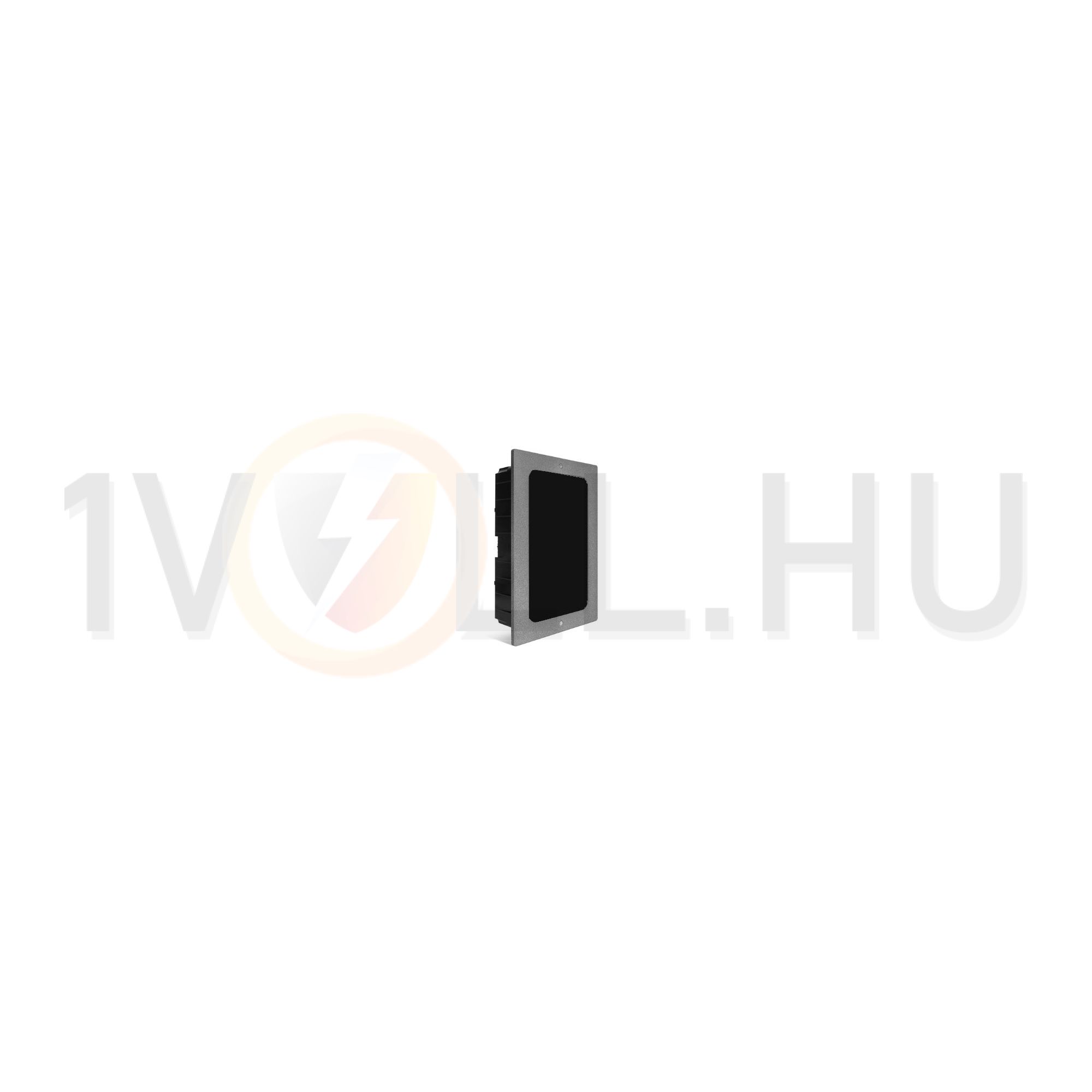 Kaputábla süllyesztődoboz alumínium kerettel 140mm x 220mm x 45mm Mikra2 URMET - 1122/50