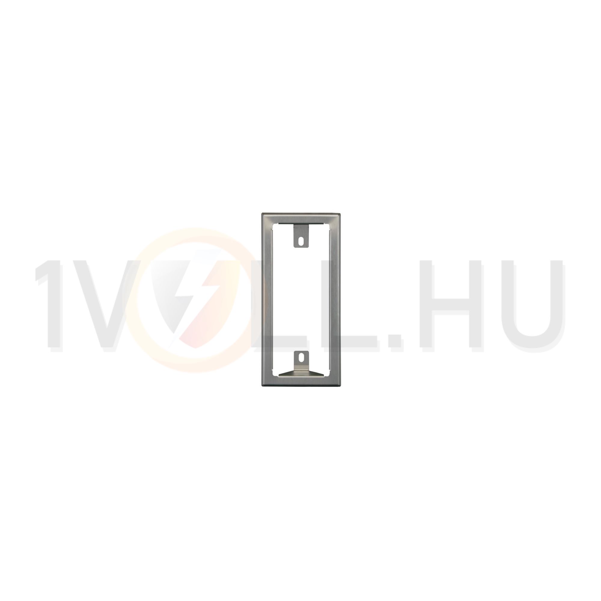 Kaputábla süllyesztőkeret 1-soros táblához 1-egység süllyesztett nemesacél nemesacél Matibus MIWI - 525/RP1