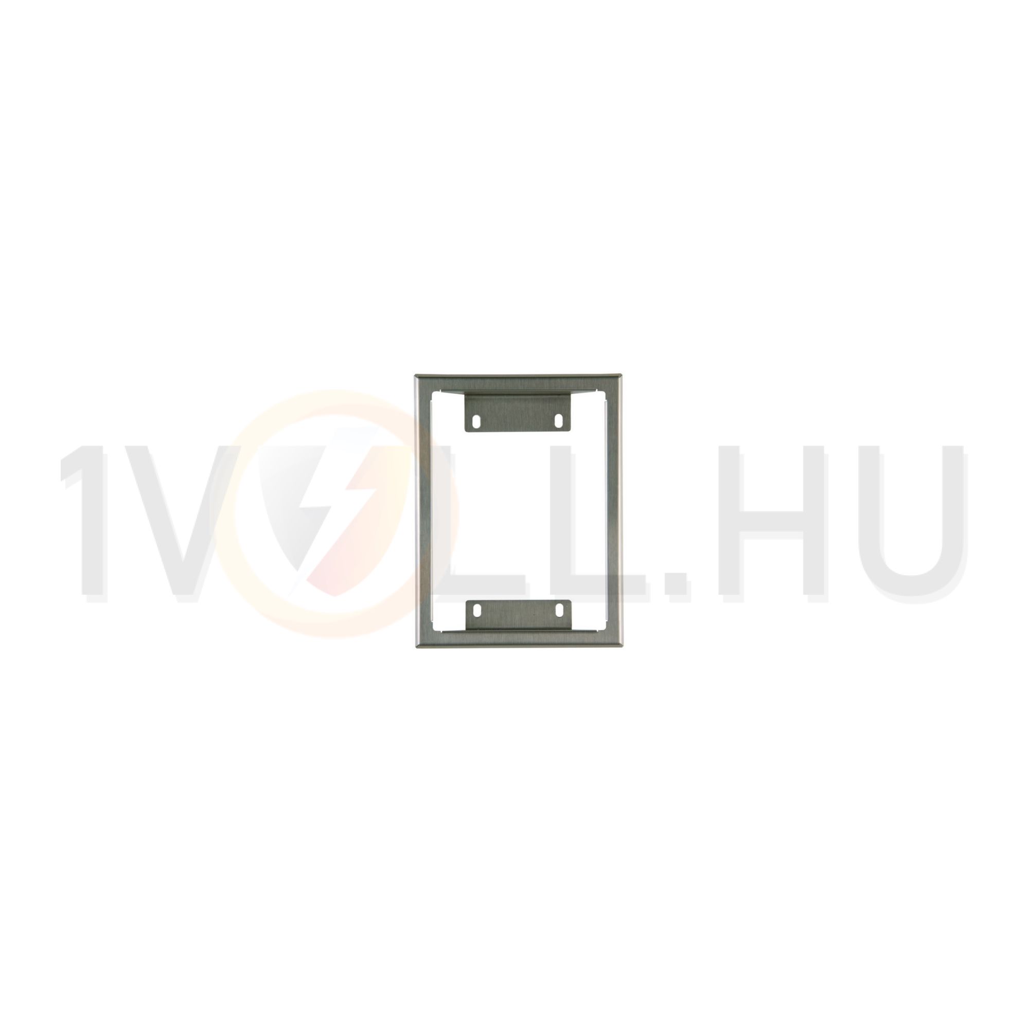 Kaputábla süllyesztőkeret 2-soros táblához 2-egység süllyesztett nemesacél nemesacél Matibus MIWI - 525/RP2