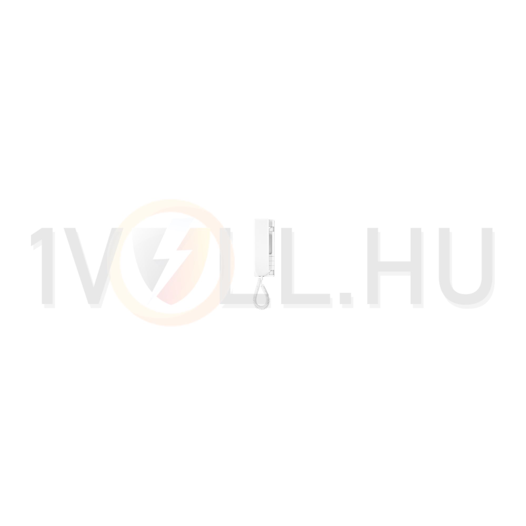 Kaputelefon audio lakáskészülék 1+n/4+n falonkívüli fehér világítás/ajtónyitó intercom 1130 URMET - 1130/16