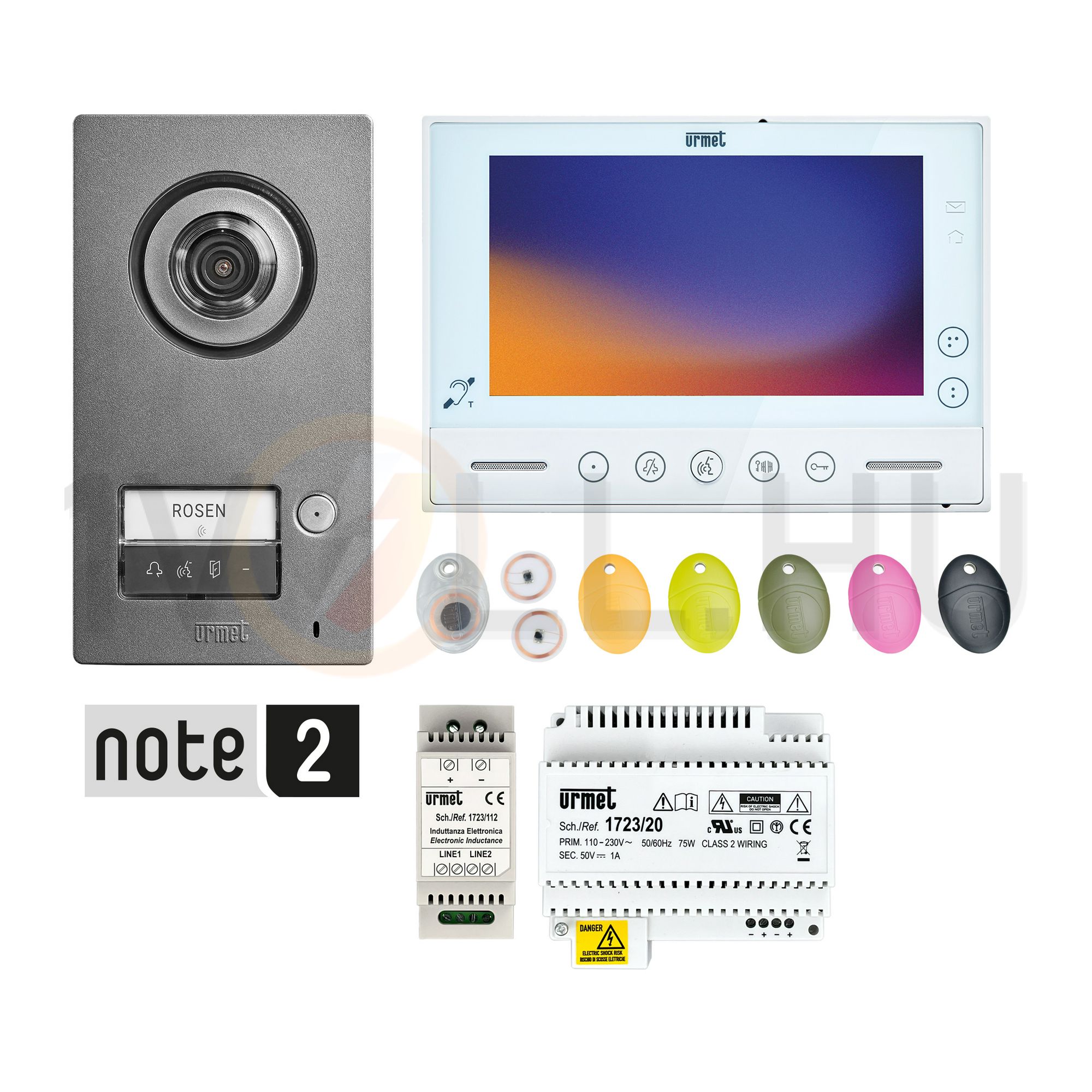 Kaputelefon készlet 2-vez. 7