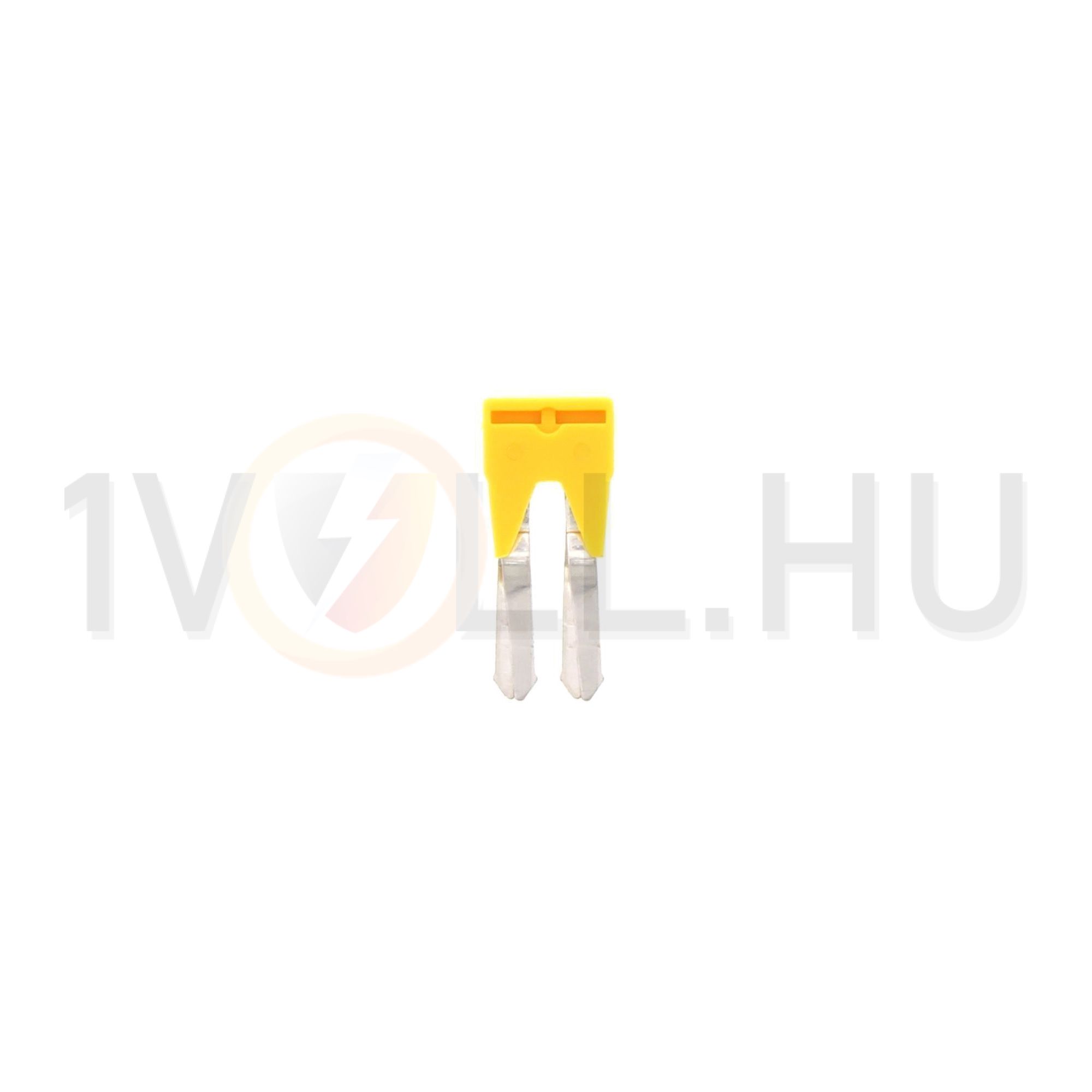 Keresztösszekötő 2,5mm2 sorkapocshoz (SRK,SSL) 2P szigetelt sárga SQI 2,5/2 YE CONTA-CLIP - 17201.8