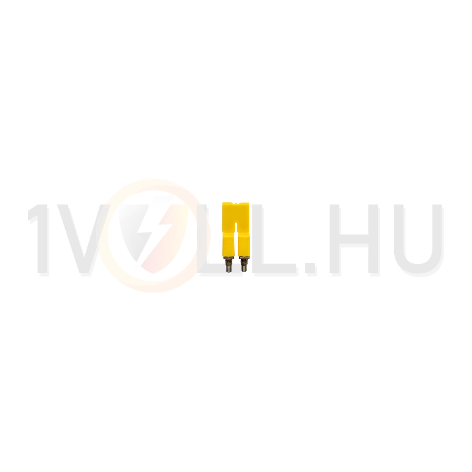 Keresztösszekötő 2,5mm2 sorkapocshoz (WDU) 2P szigetelt sárga WQV 2.5/2 Weidmüller - 1053660000