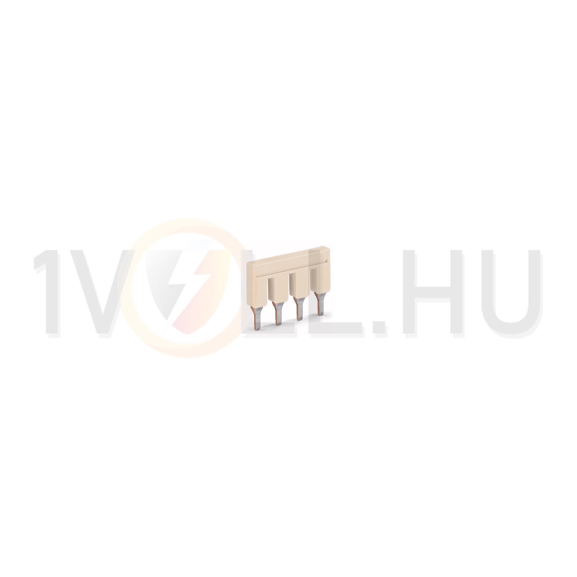 Keresztösszekötő 6mm2 sorkapocshoz (2006-) 4P szigetelt szürke TOPJOB S WAGO - 2006-404