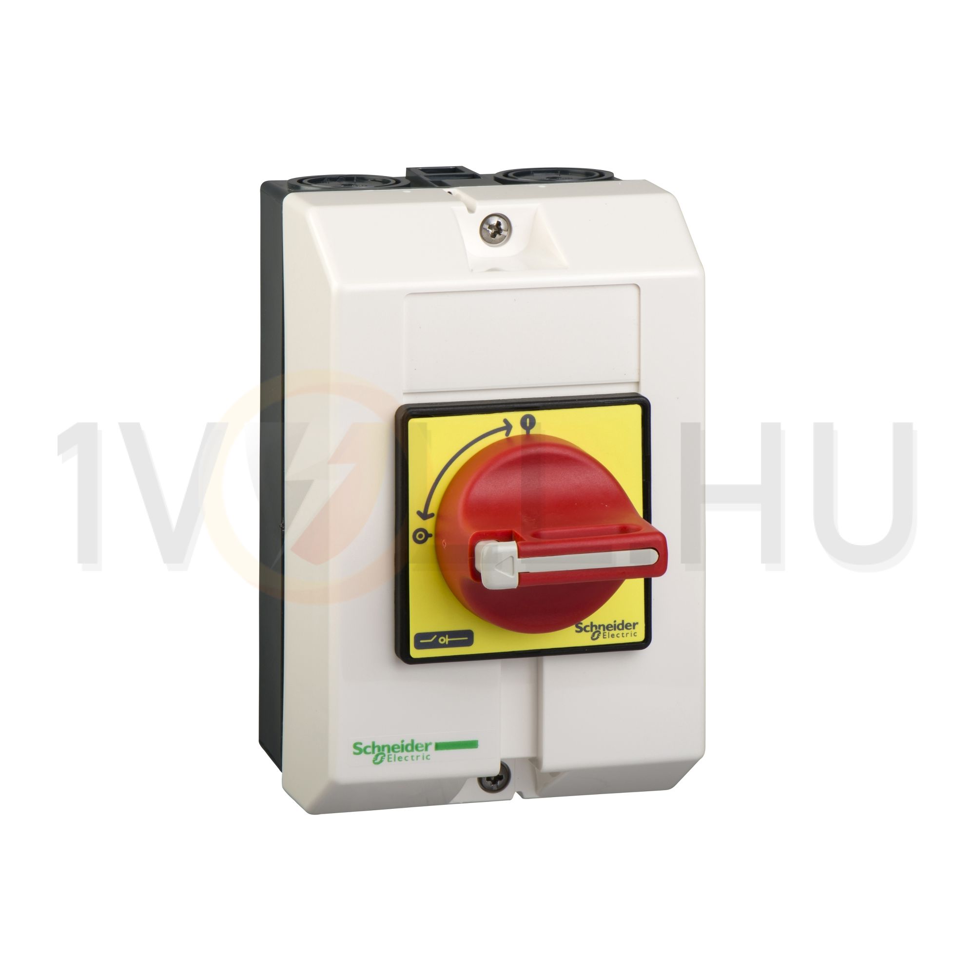 Készüléktokozat V3/4-hez sárga/piros kar műanyag falonkívüli 150mm x TeSys Vario VC Schneider - VCFXGE2