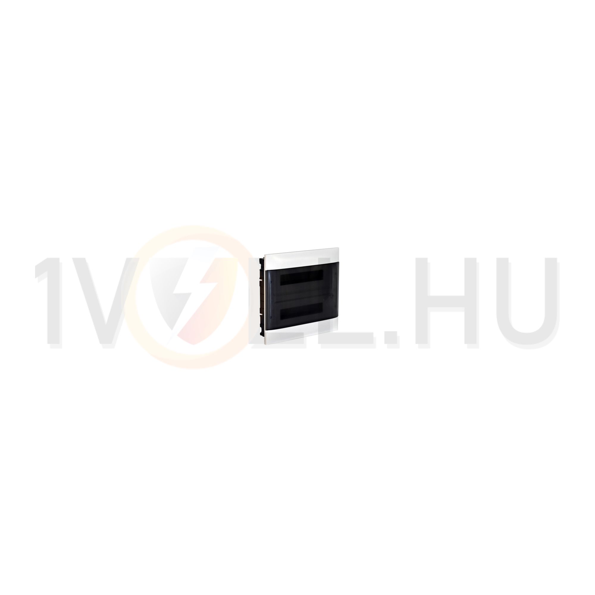 Kiselosztó PE/N-sín 90A műanyag 2x 18M üreges falba fehér IP40 átlátszó ajtó PractiboxS LEGRAND - 137177