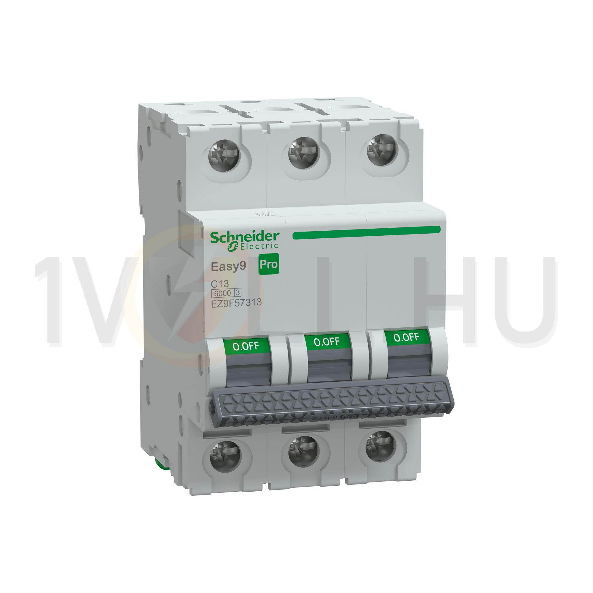 Kismegszakító 13A 3P C-jelleg 415V AC 6kA/60898 Easy9 Pro Schneider - EZ9F57313