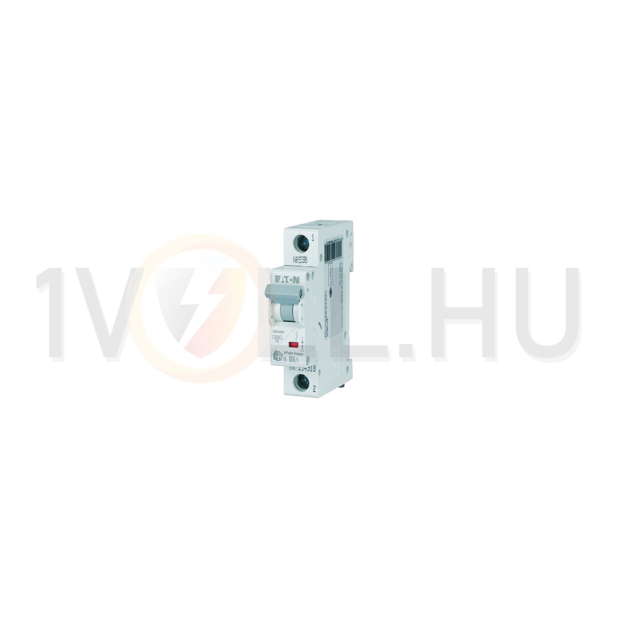 Kismegszakító 1P 20A B-jelleg 230V AC 4.5kA/60898 1M HL-B20/1 xPole Home EATON - 194722