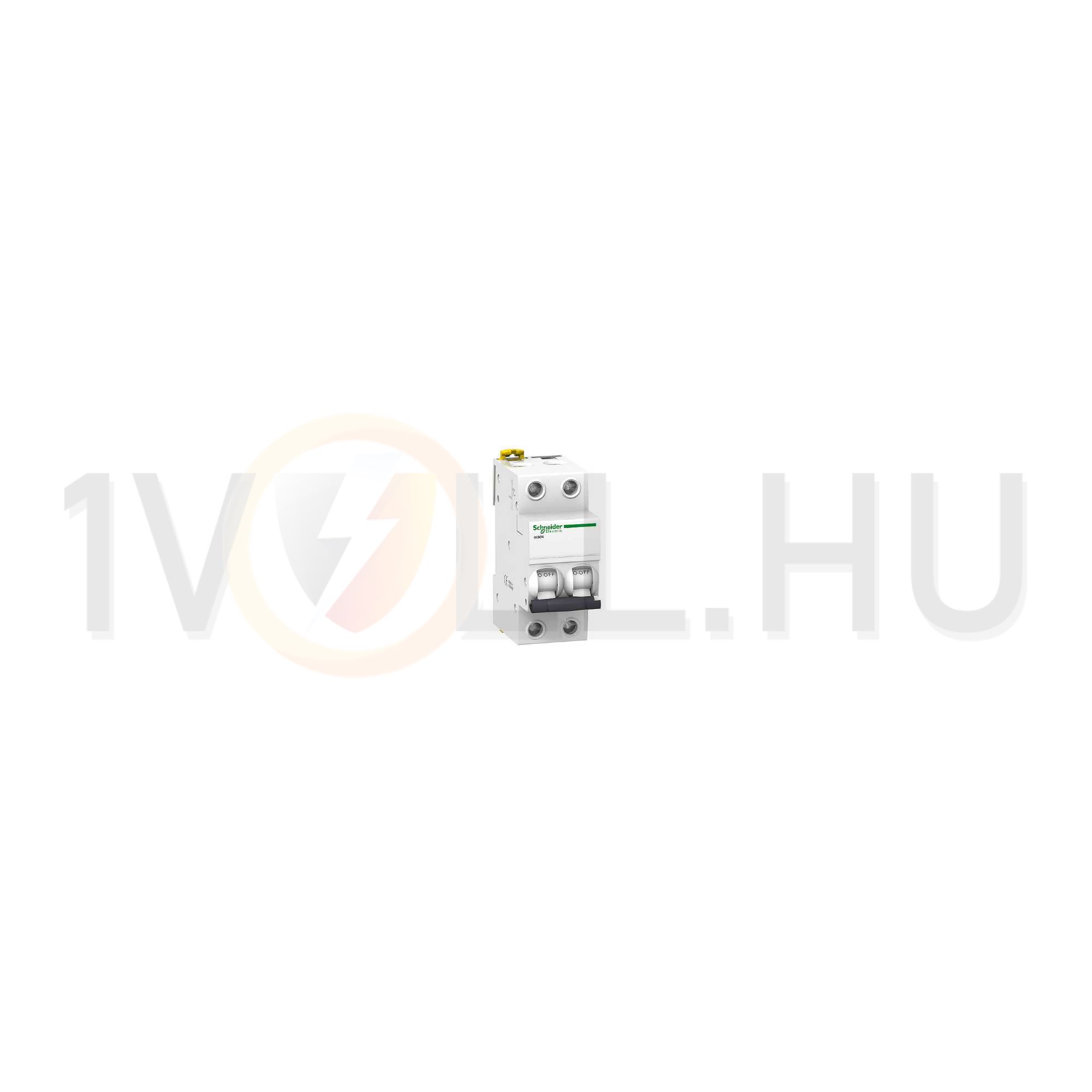 Kismegszakító 2P 16A C-jelleg 400V AC 6kA/60898 Acti9 iK60N Schneider - A9K24216