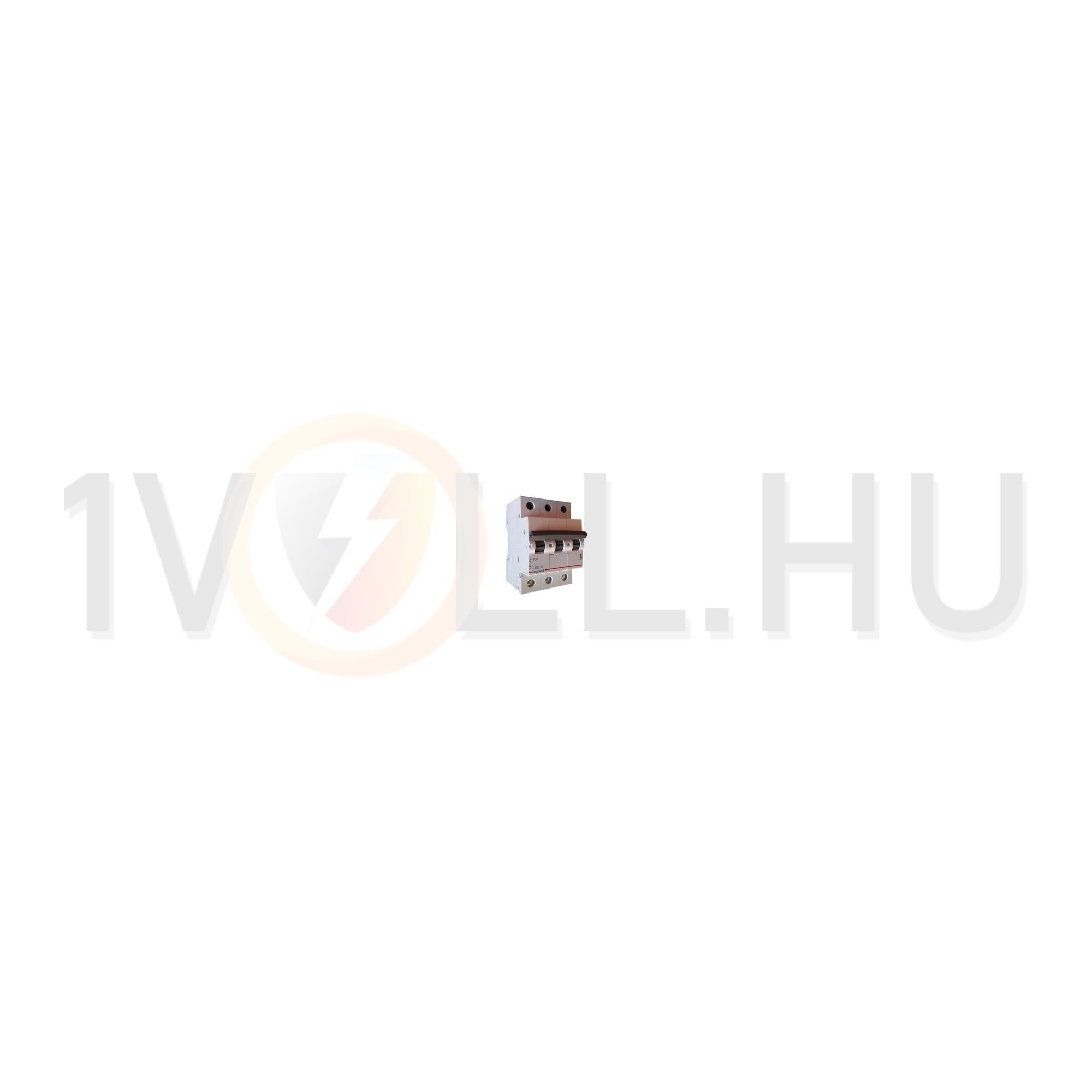 Kismegszakító 3P 16A B-jelleg 400V AC 6kA/60898 6kA/60947 RX3 LEGRAND - 419169