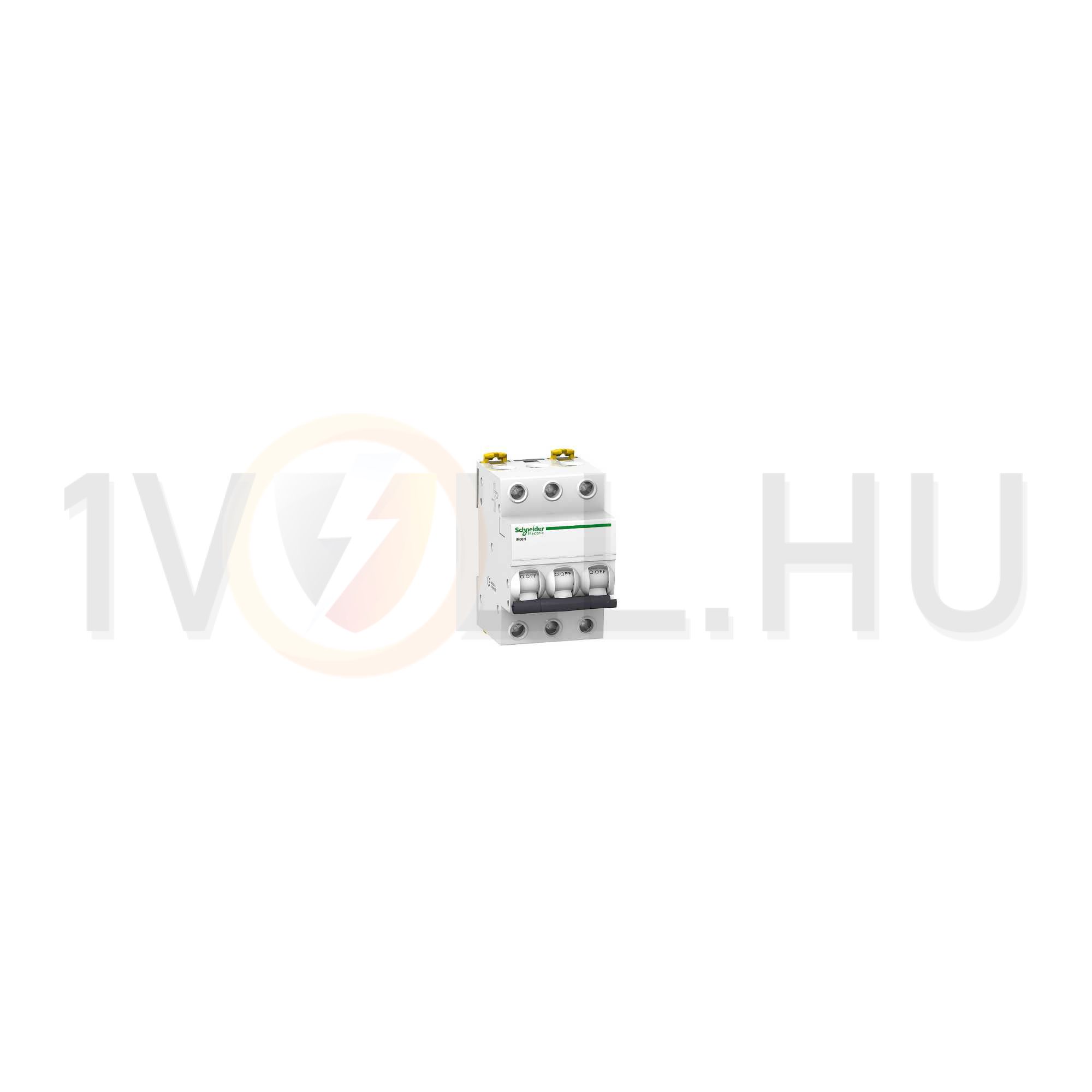 Kismegszakító 3P 32A C-jelleg 400V AC 6kA/60898 Acti9 iK60N Schneider - A9K24332