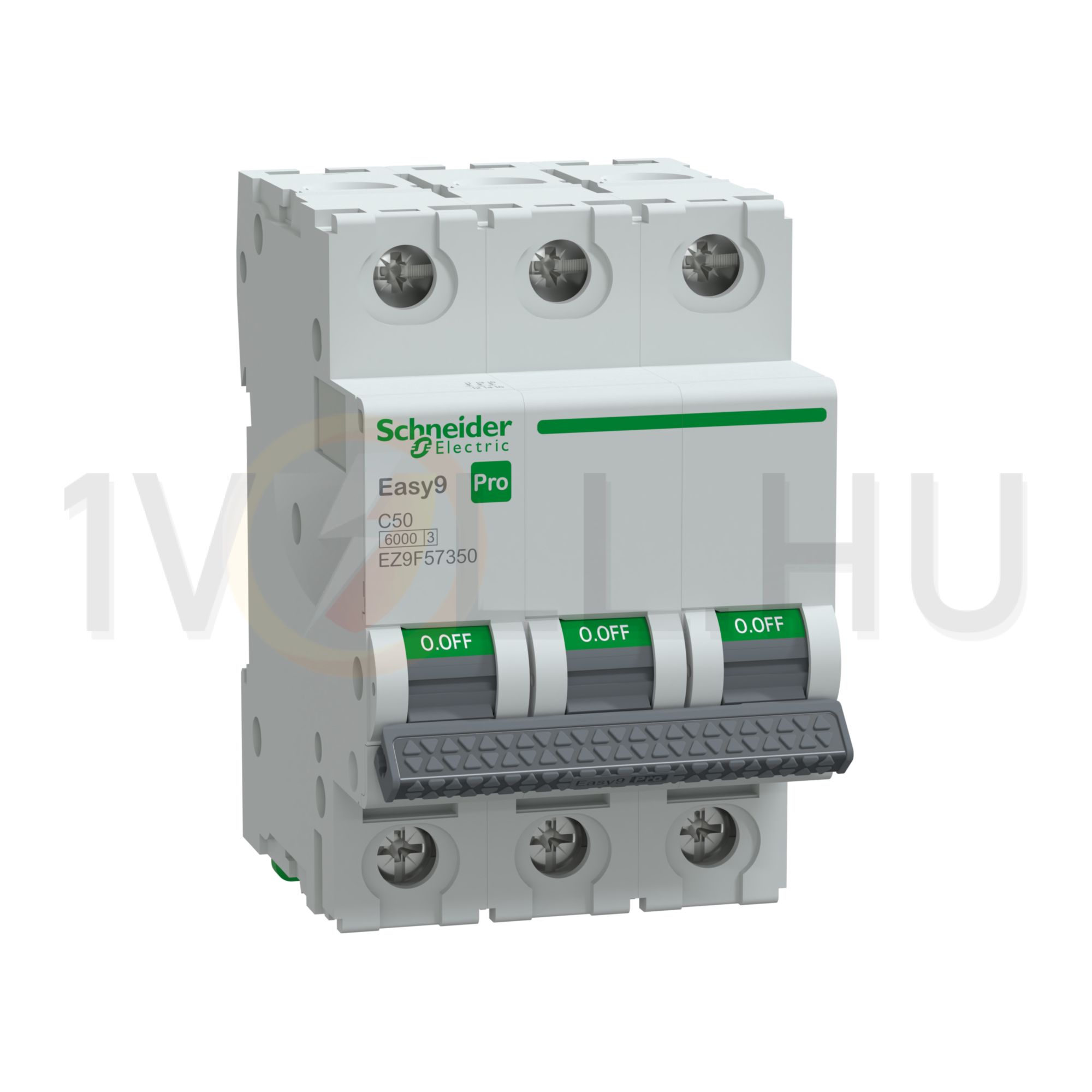 Kismegszakító 50A 3P C-jelleg 415V AC 6kA/60898 Easy9 Pro Schneider - EZ9F57350