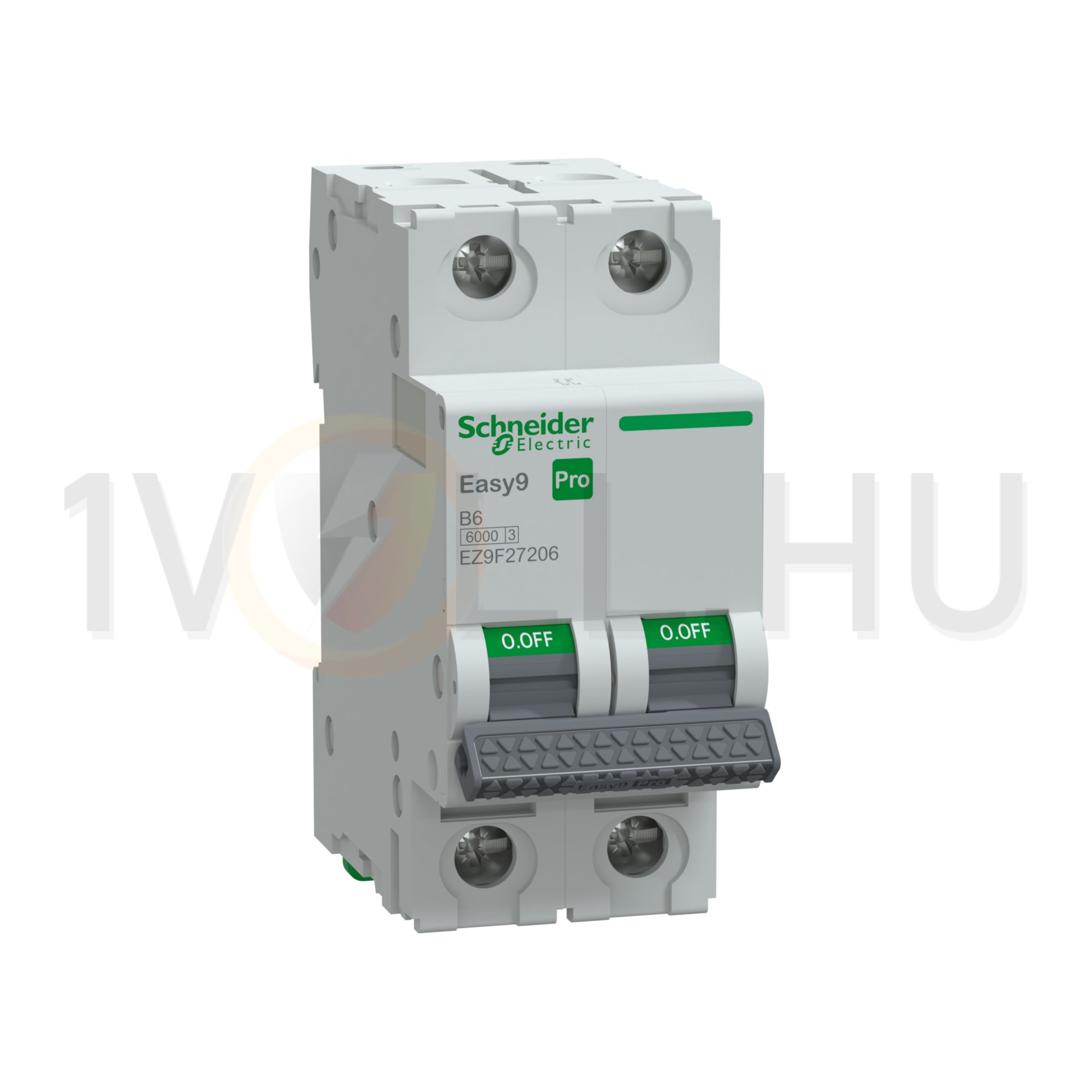 Kismegszakító 6A 2P B-jelleg 415V AC 6kA/60898 Easy9 Pro Schneider - EZ9F27206