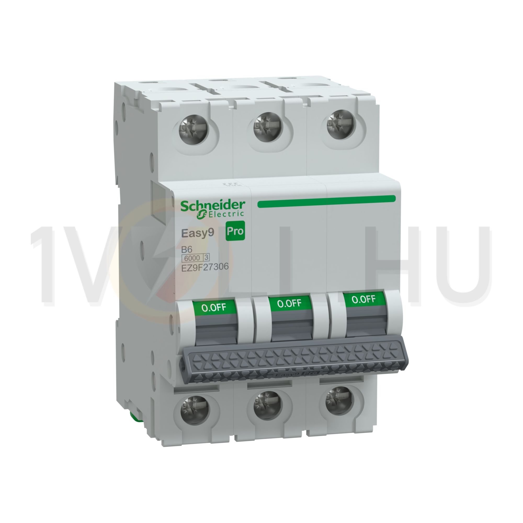Kismegszakító 6A 3P B-jelleg 415V AC 6kA/60898 Easy9 Pro Schneider - EZ9F27306