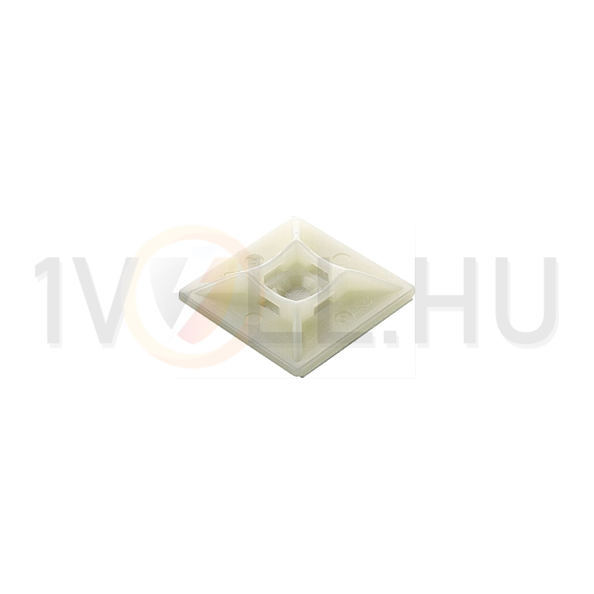 Kötegelő talp öntapadós+csavarozható 4oldalt fűzhető CBH 27/27 NATUR Weidmüller - 1289400000