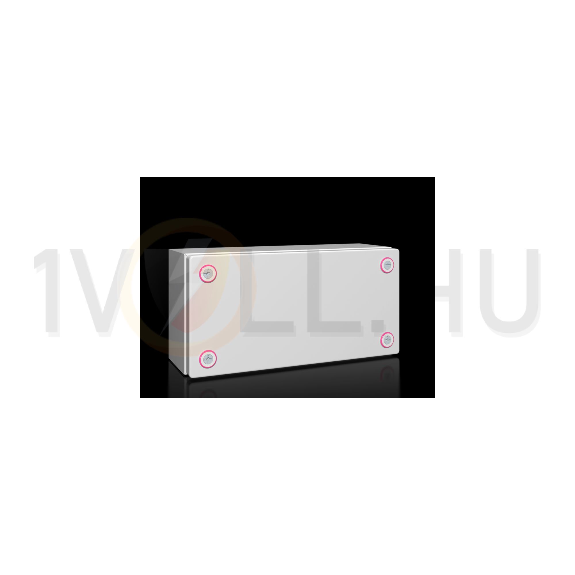 Kötődoboz falonkívüli 300mm x 150mm x 120mm acél IP66 tömszelence KX 1501.000 Rittal - 1501000