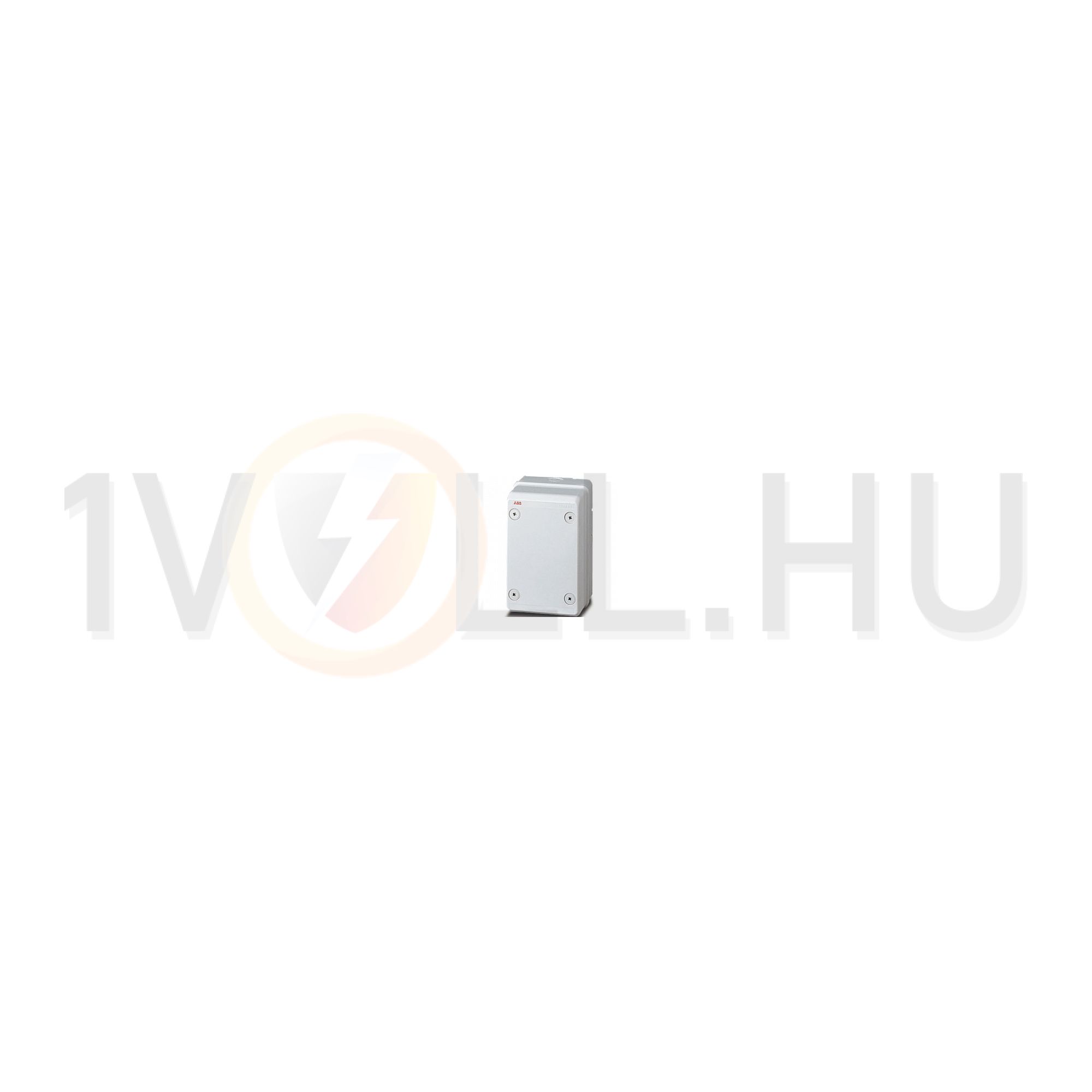 Kötődoboz falonkívüli műanyag 140mm x 220mm 140mm szürke teli fedél-fedél IP65 System Pro E ABB - M128040000