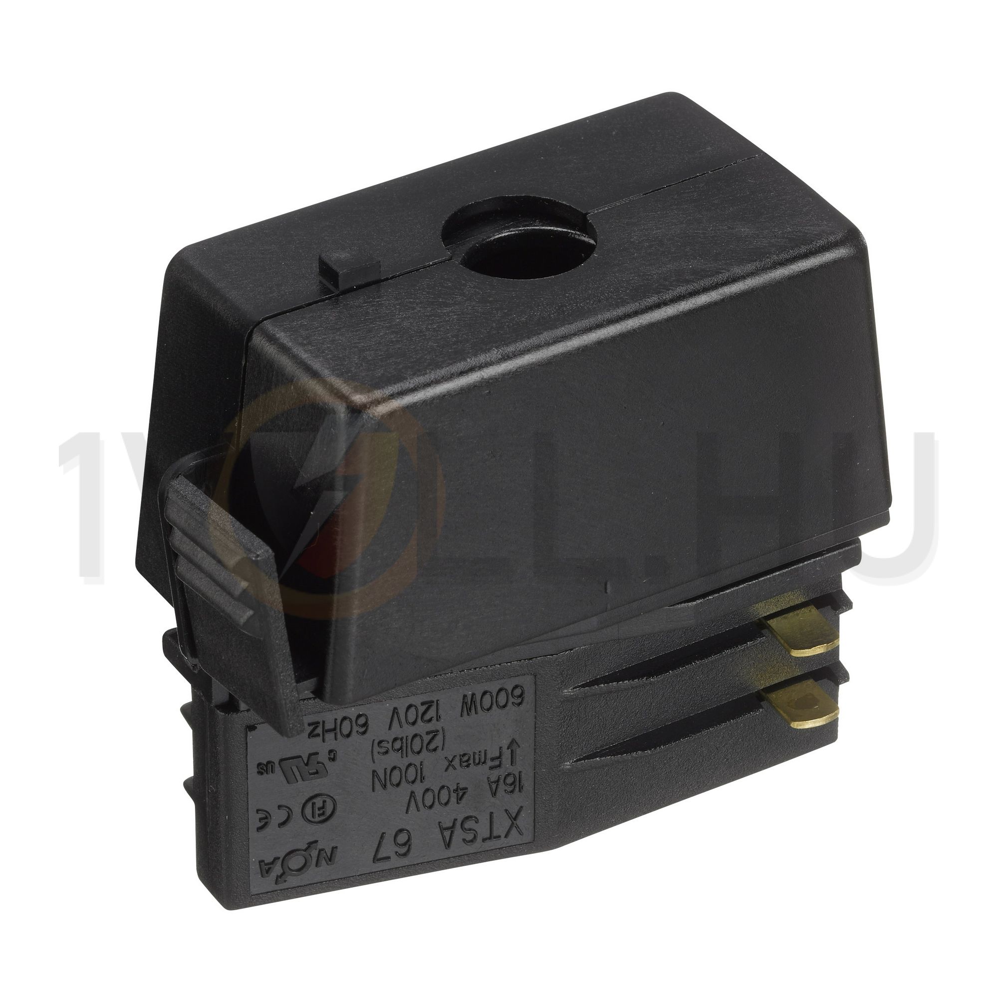 Leágazó adapter világítási sínhez fénycsőhöz 16A 1-3F fix 5x 2.5mm2 fehér XTSA 67-3 LIVAL - 19130673