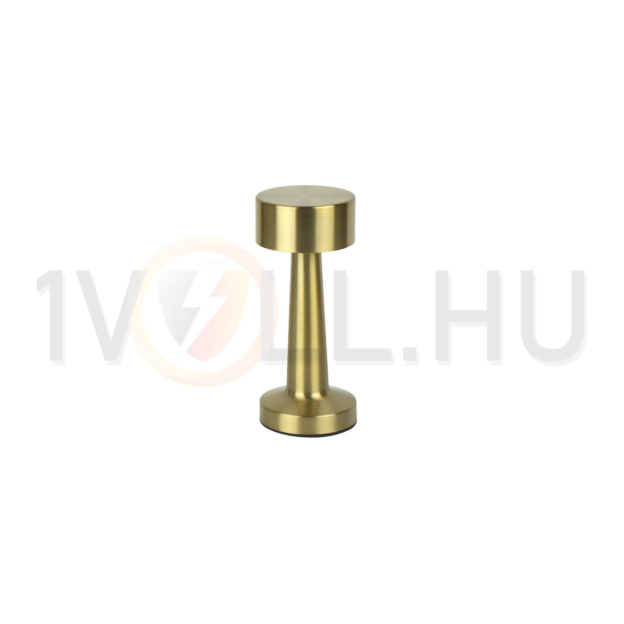 LED asztali lámpatest arany 3CCT DIM 3,7V/2Ah/Li-ion/8h-akku IP54 1x 1W 3,7V DC Riwia LED line - 204492