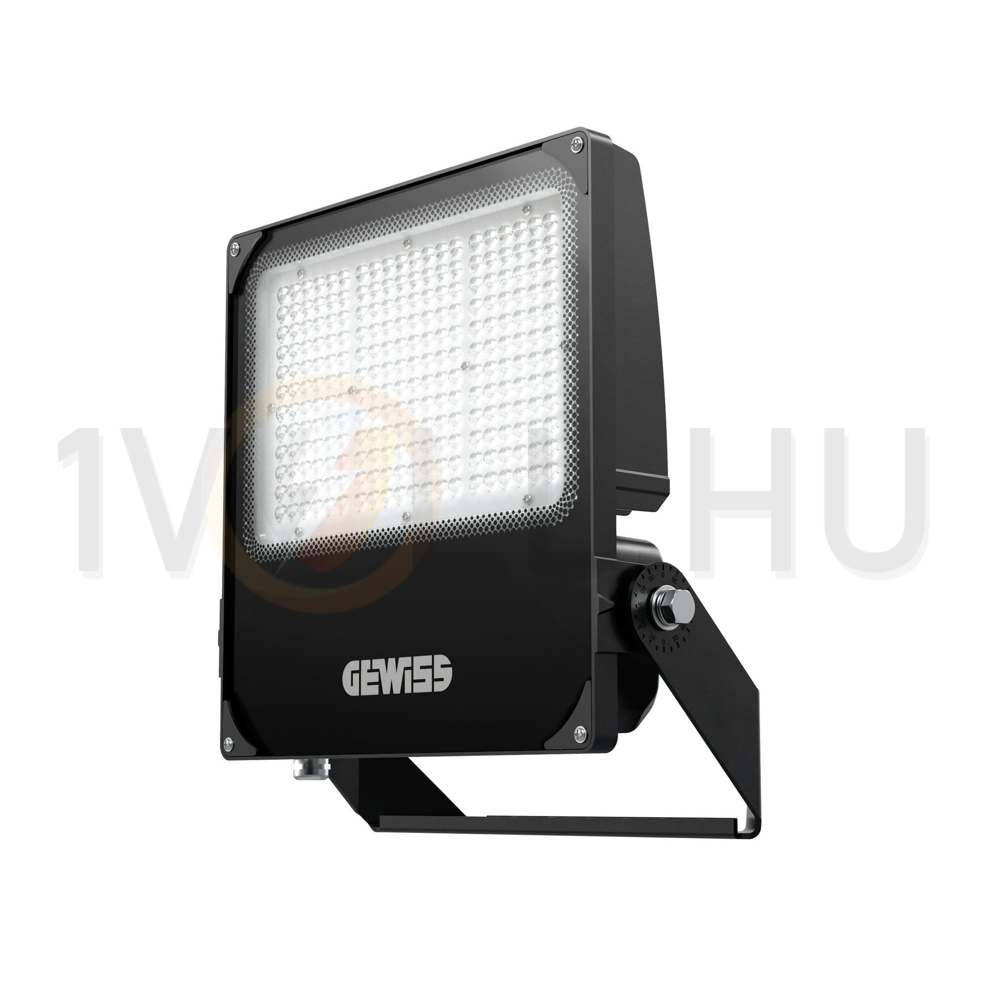 LED fényvető 200W 240-100V AC 27100lm 4000K fekete-ház alumínium IP66 Elia FL XL3 GEWISS 200W - GWF1100ZC840