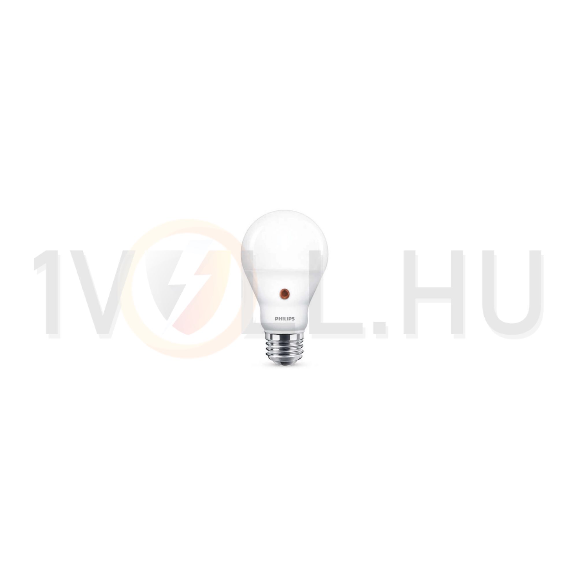 LED lámpa A60 körte A 6,5W- 60W E27 806lm 840 220-240V AC 25000h 250° LED DuskToDawn Philips - 929001383701