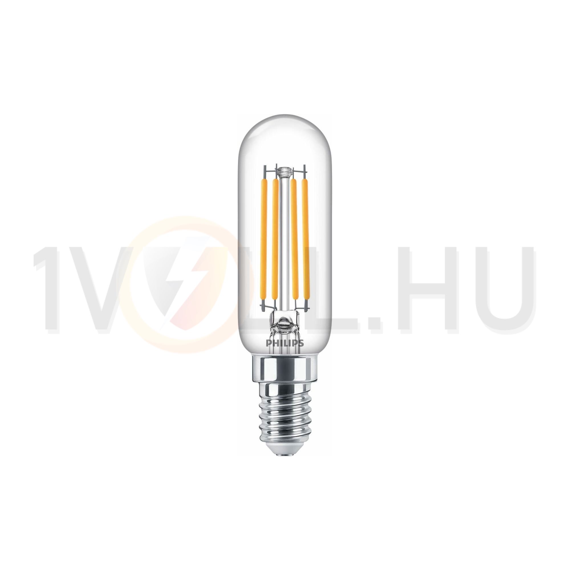 LED lámpa elszívóba T25L egyfejű cső filament 4,5W- 40W E14 470lm 827 LED Classic Philips - 929001956728