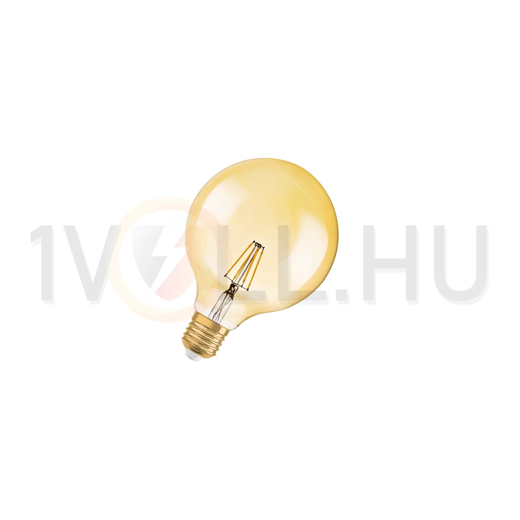 LED lámpa G124 gömb 4W- 35W E27 410lm 2500 220-240V AC 15000h 300° 2500K 1906LEDGLOBE LEDVANCE - 4099854091179