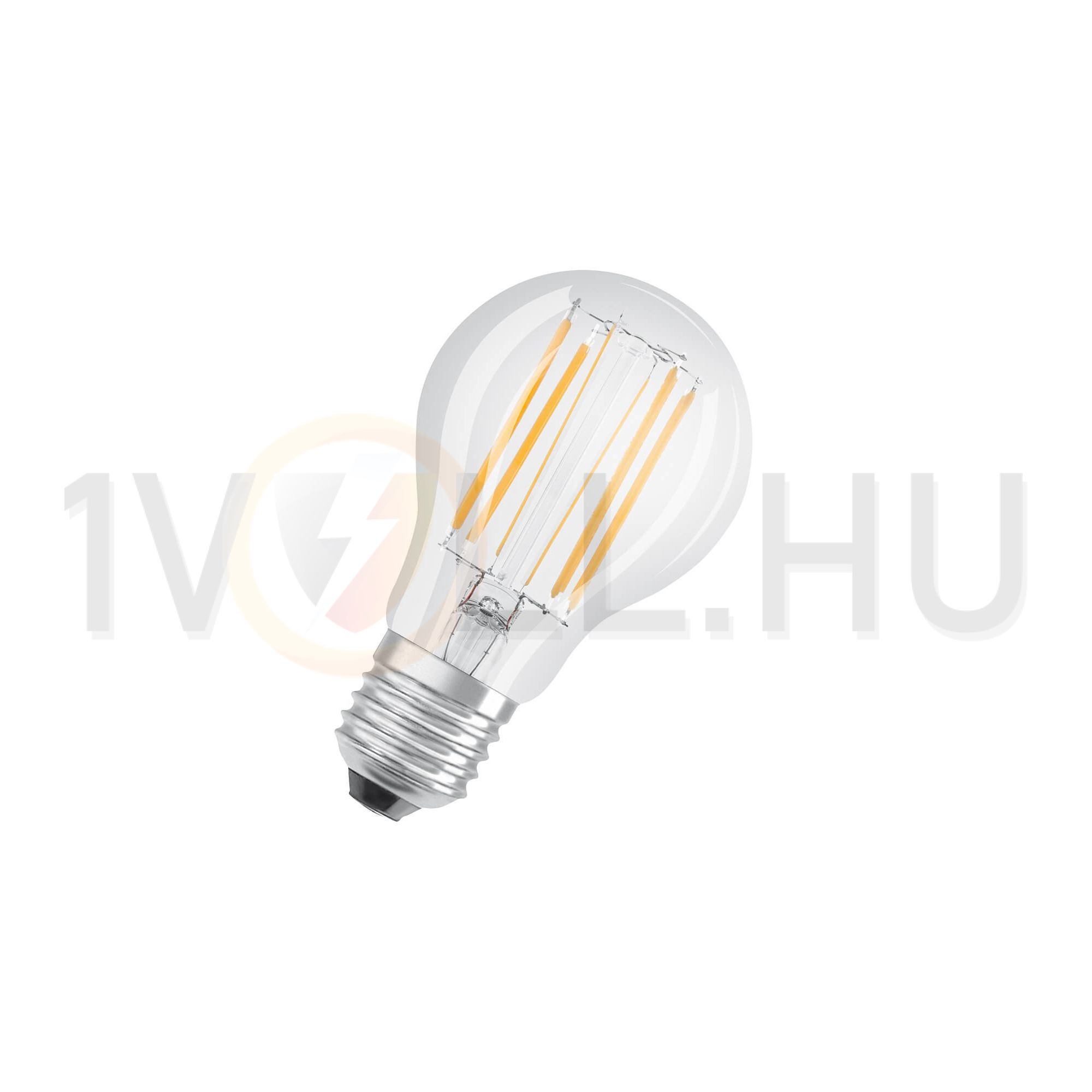 LED lámpa filament körte 7.5W 75W 220-240V AC E27 1055lm 827 300° 10000h LED Value CLA LEDVANCE - 4058075288669