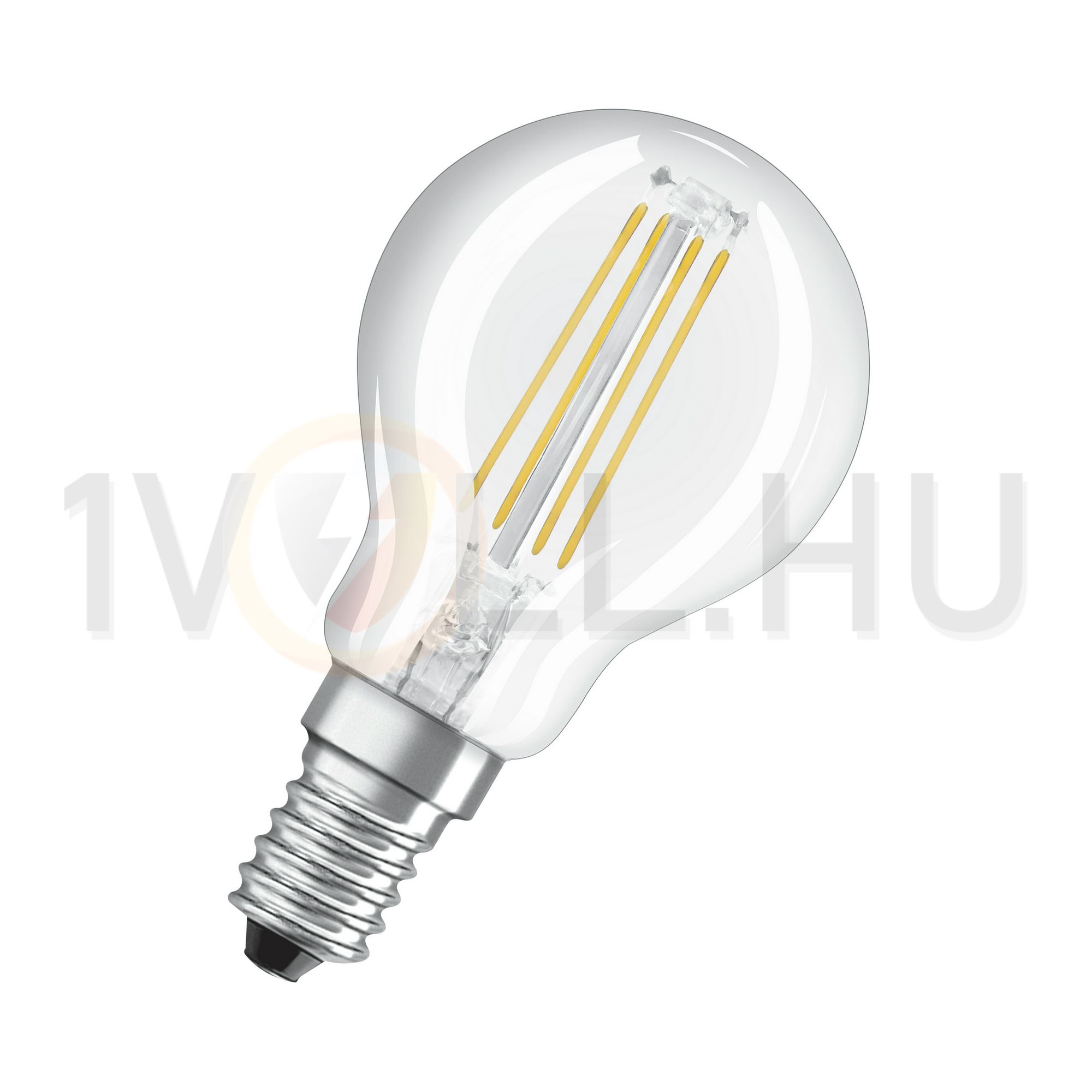 LED lámpa P45 kisgömb filament 4W- 40W E14 470lm 827 220-240V AC 10000h 300° LVCLP40 LEDVANCE - 4058075438590