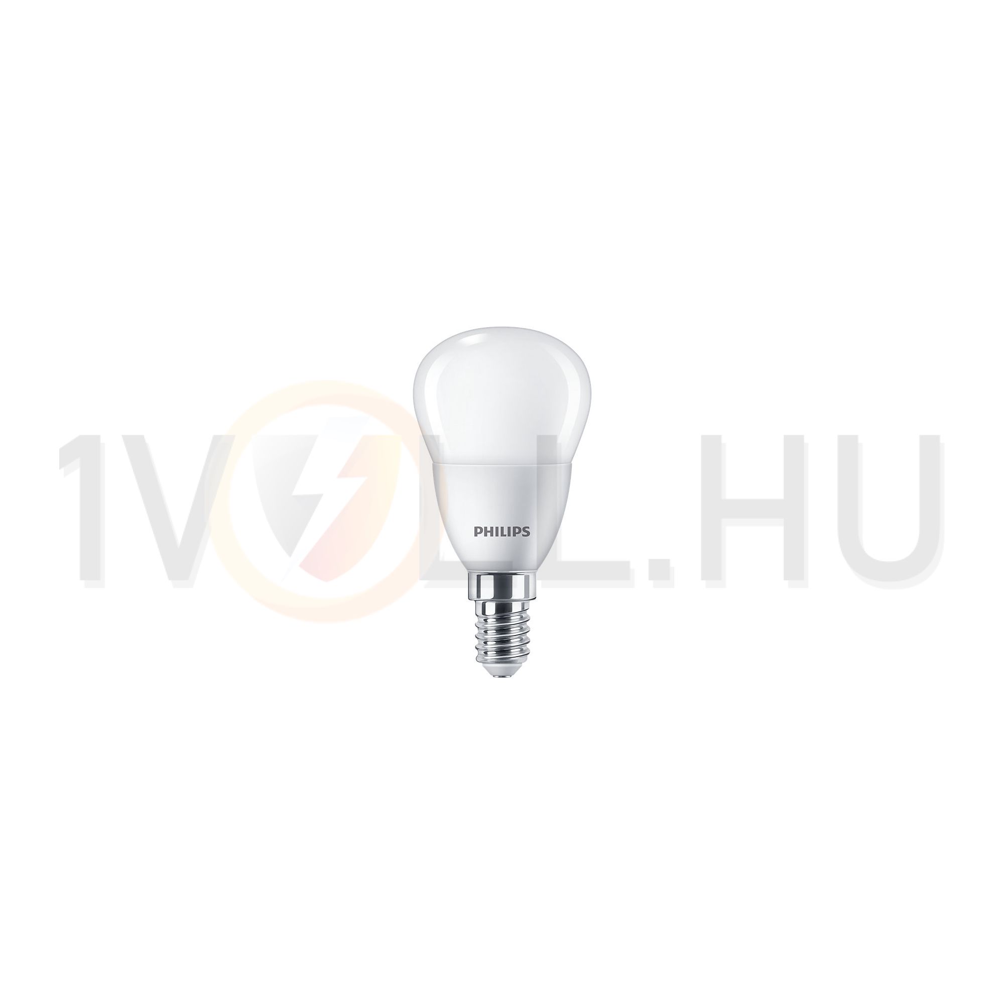 LED lámpa P45 kisgömb 5W- 40W E14 470lm 827 220-240V AC 15000h 2700K CorePro LEDlustre Philips - 929002969602
