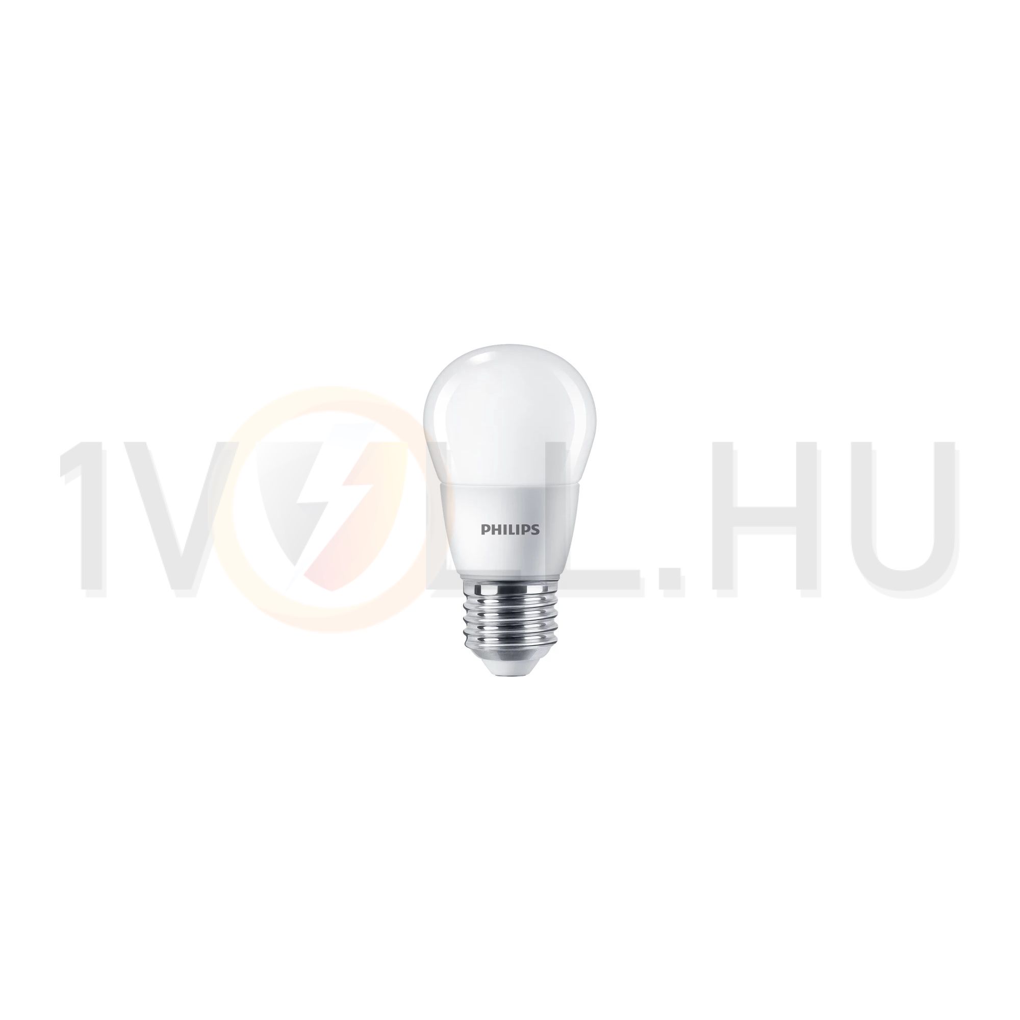 LED lámpa kisgömb P48 7W- E27 806lm 4000K 220-240V fehér 15000h CorePro lustre ND Philips - 929002973202