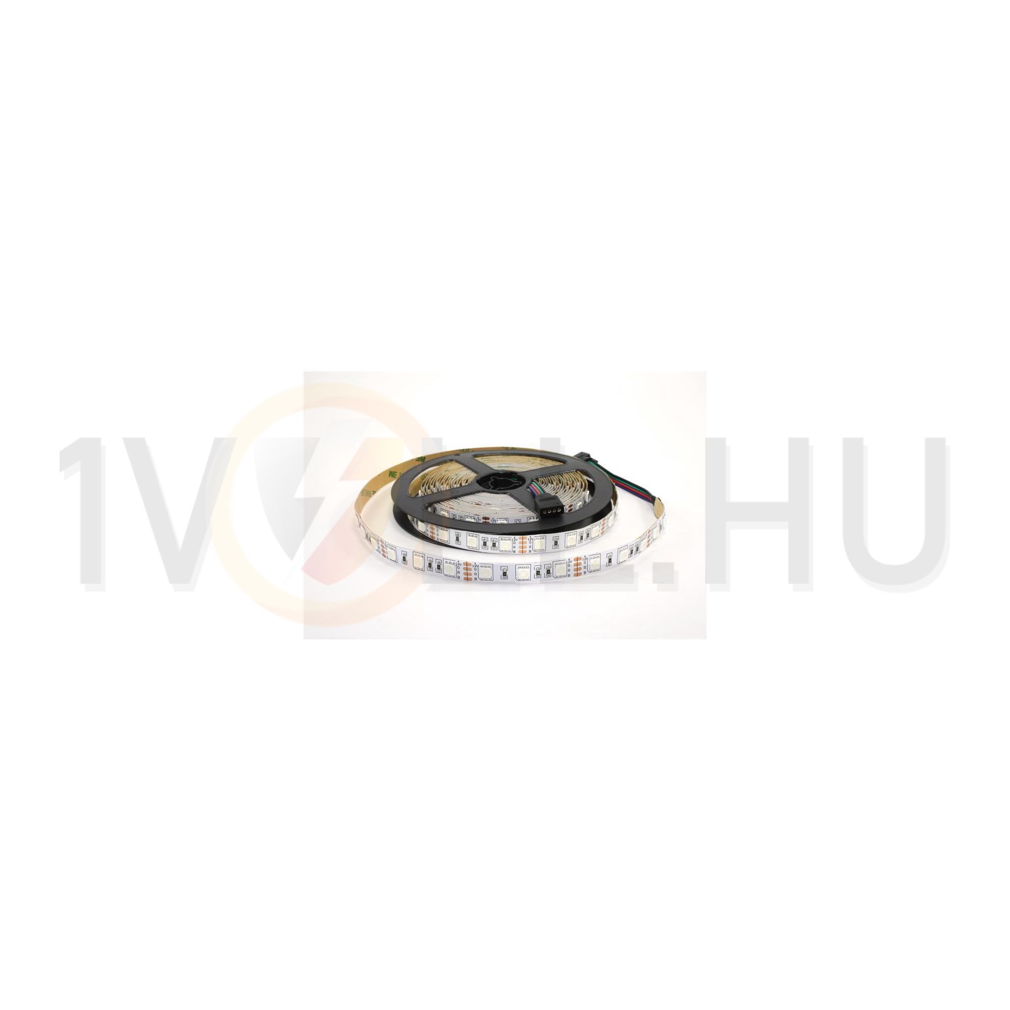 LED szalag RGB nyákos SMD5050 (5m) 14.4W/m 60db/m RGB 12V DC IP20 Clearled - CLW15629