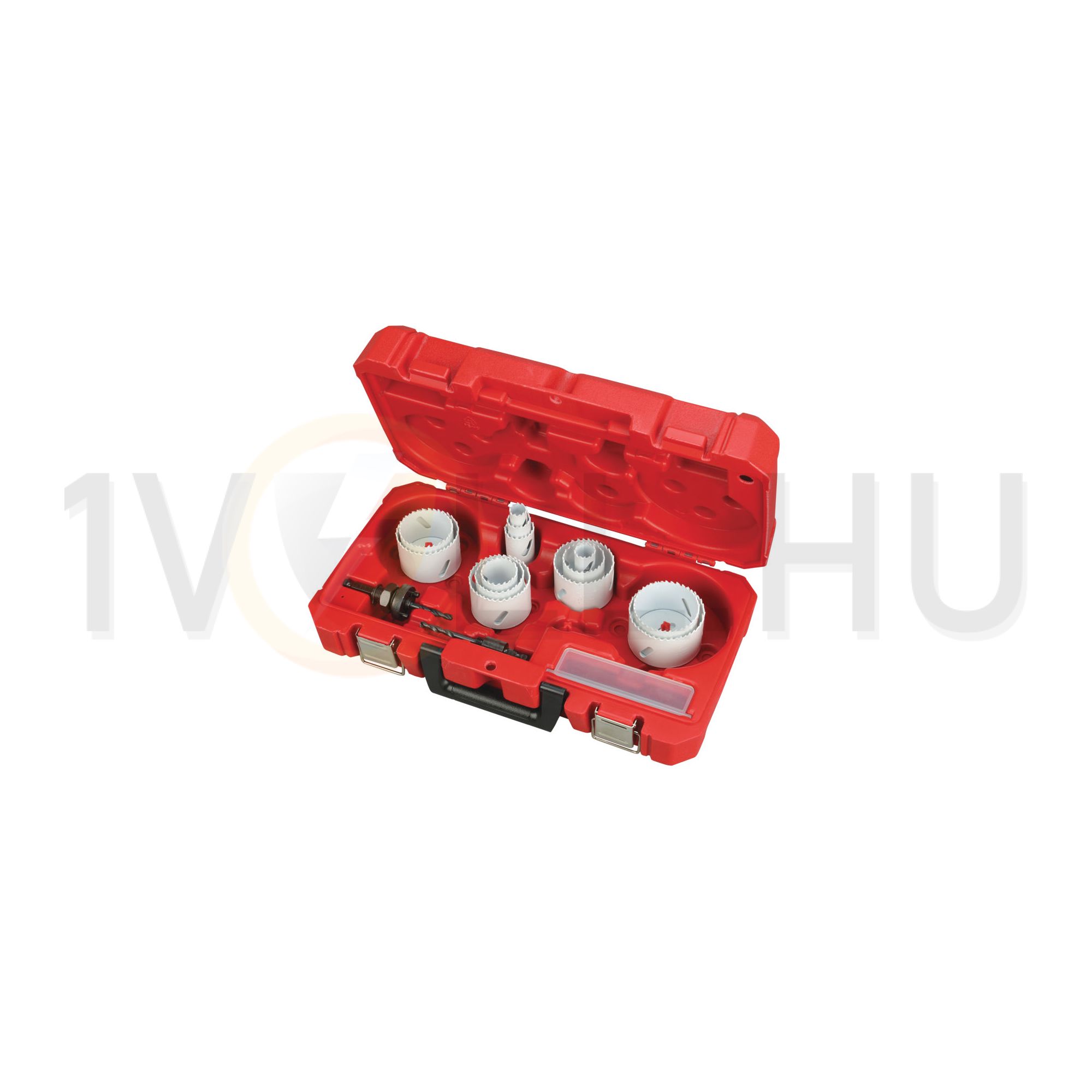 Lyukfűrész készlet 17db d20/22/25/32/40/44/51/54/64/65/67/68/76mm +ta fához HoleDozer Milwaukee - 49224102