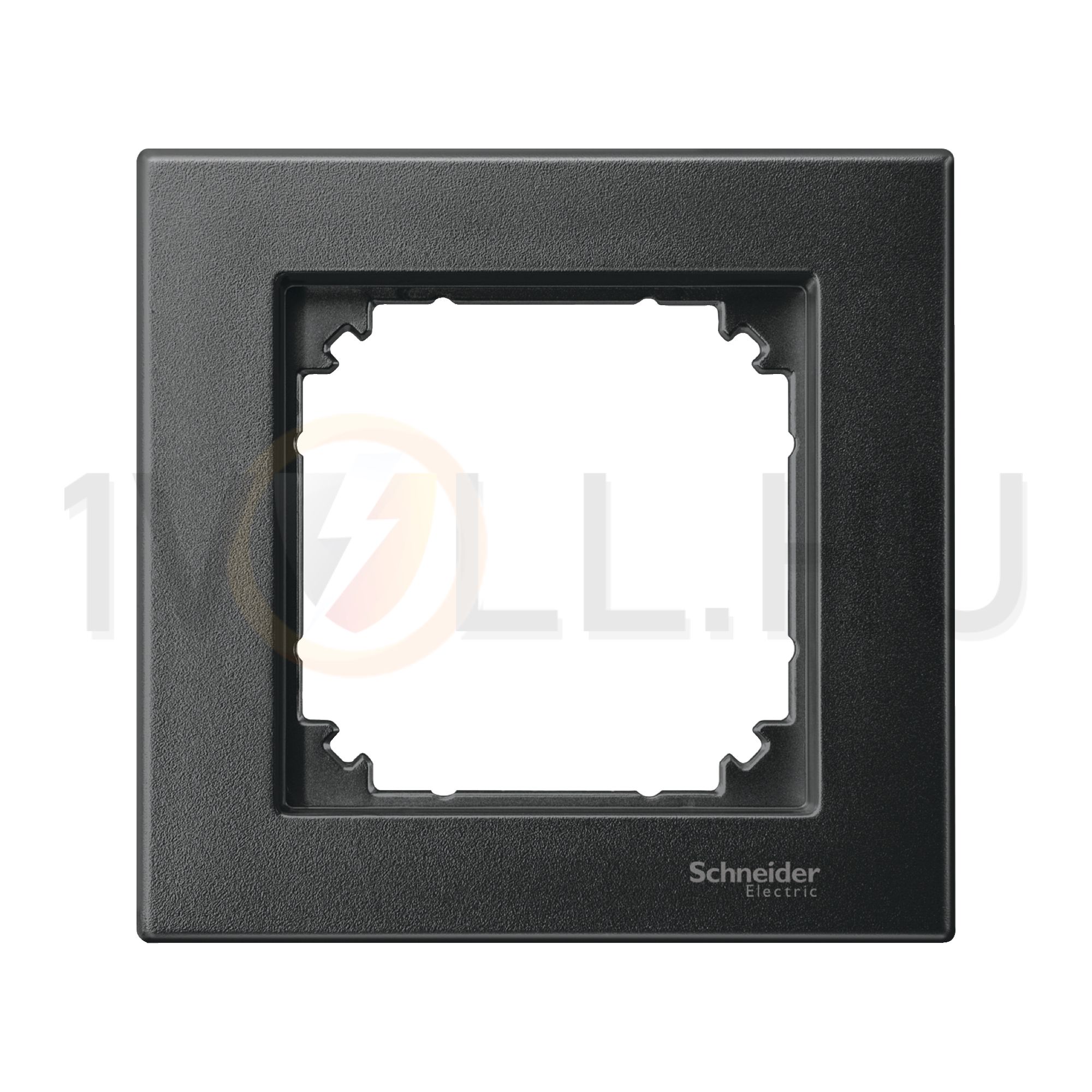 M-Plan keret 1-es vízszintes és függőleges műanyag antracit kezeletlen matt Schneider - MTN486114