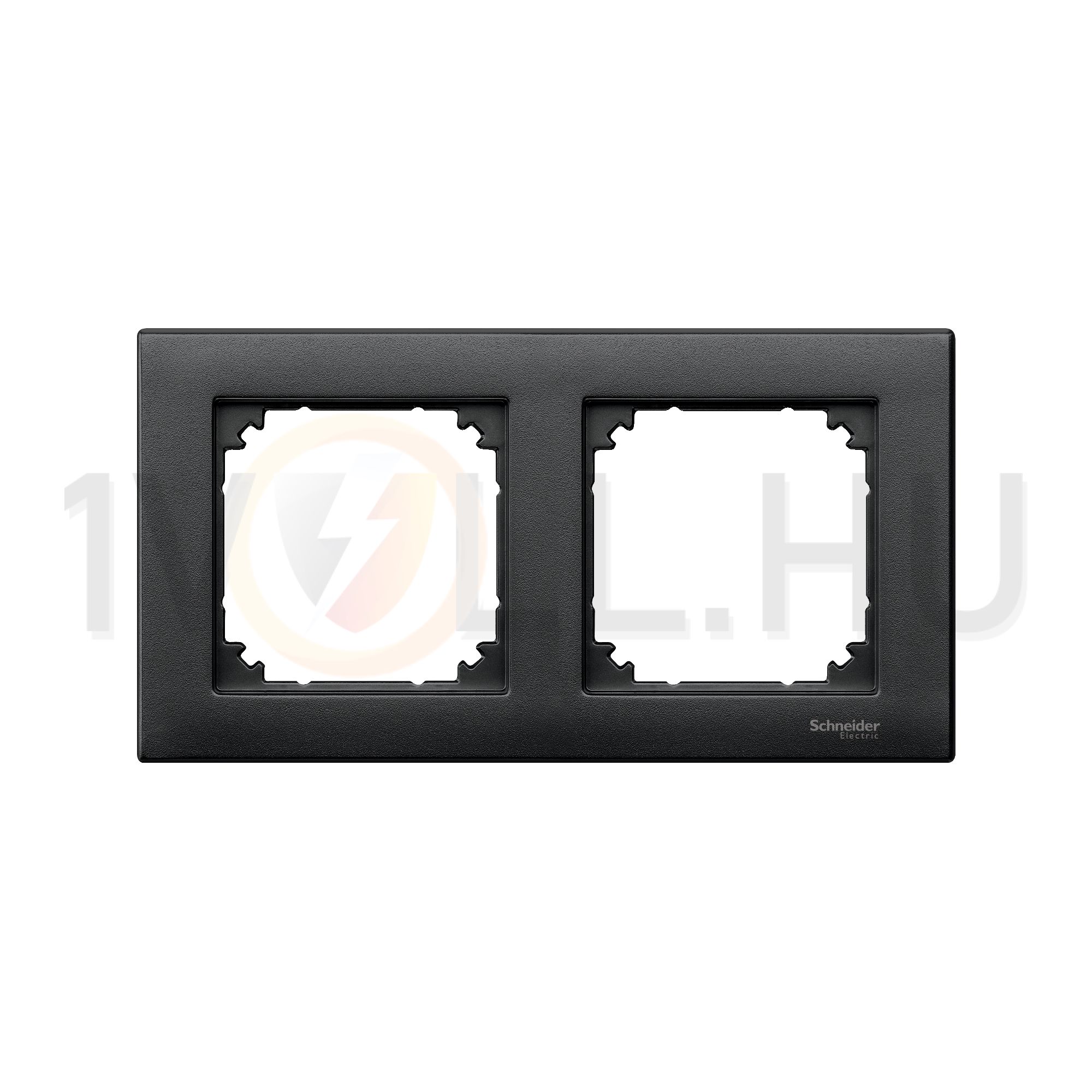 M-Plan keret 2-es vízszintes és függőleges műanyag antracit kezeletlen matt Schneider - MTN486214