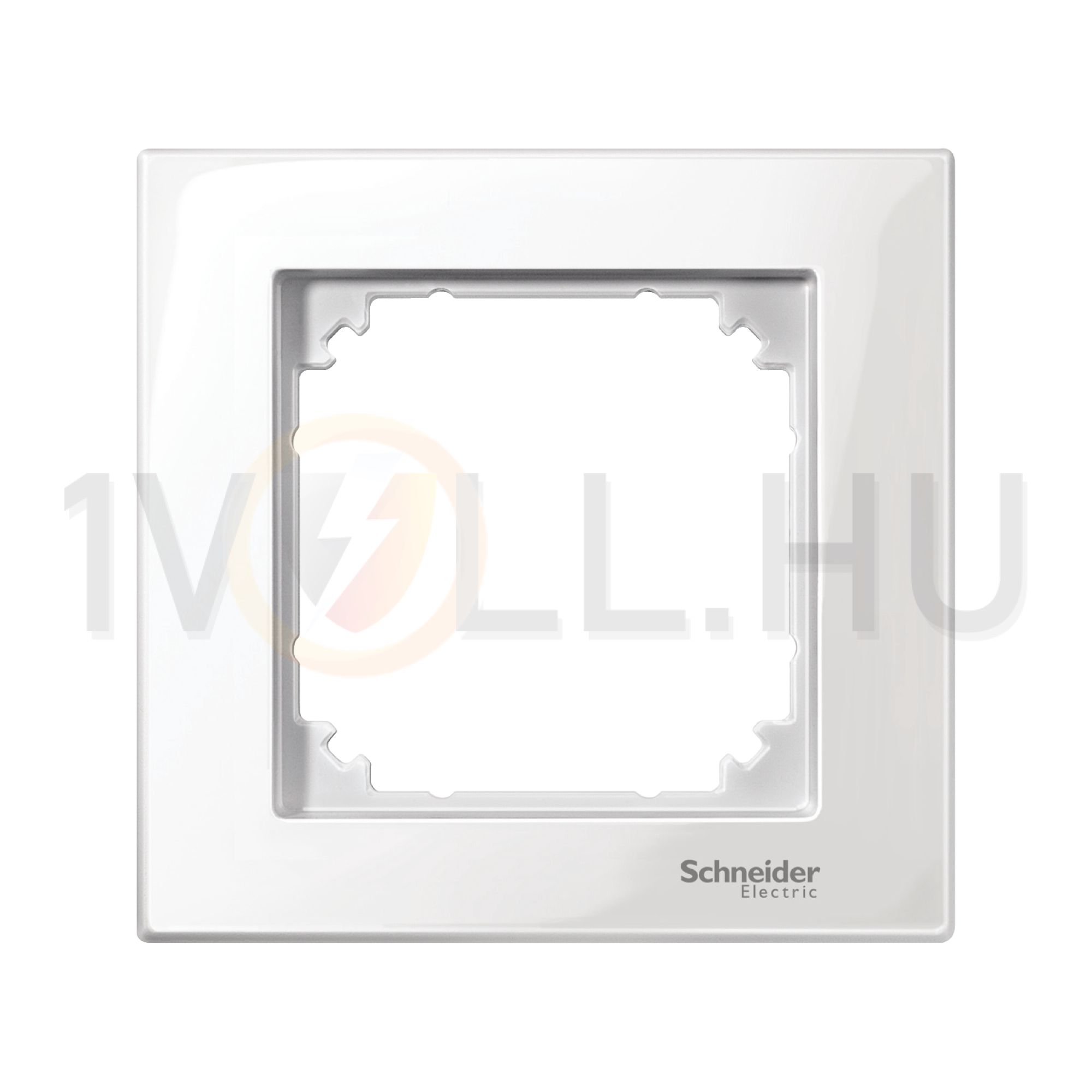 M-Plan keret polárfehér 1-es vízszintes és függőleges műanyag kezeletlen fényes Schneider - MTN515119