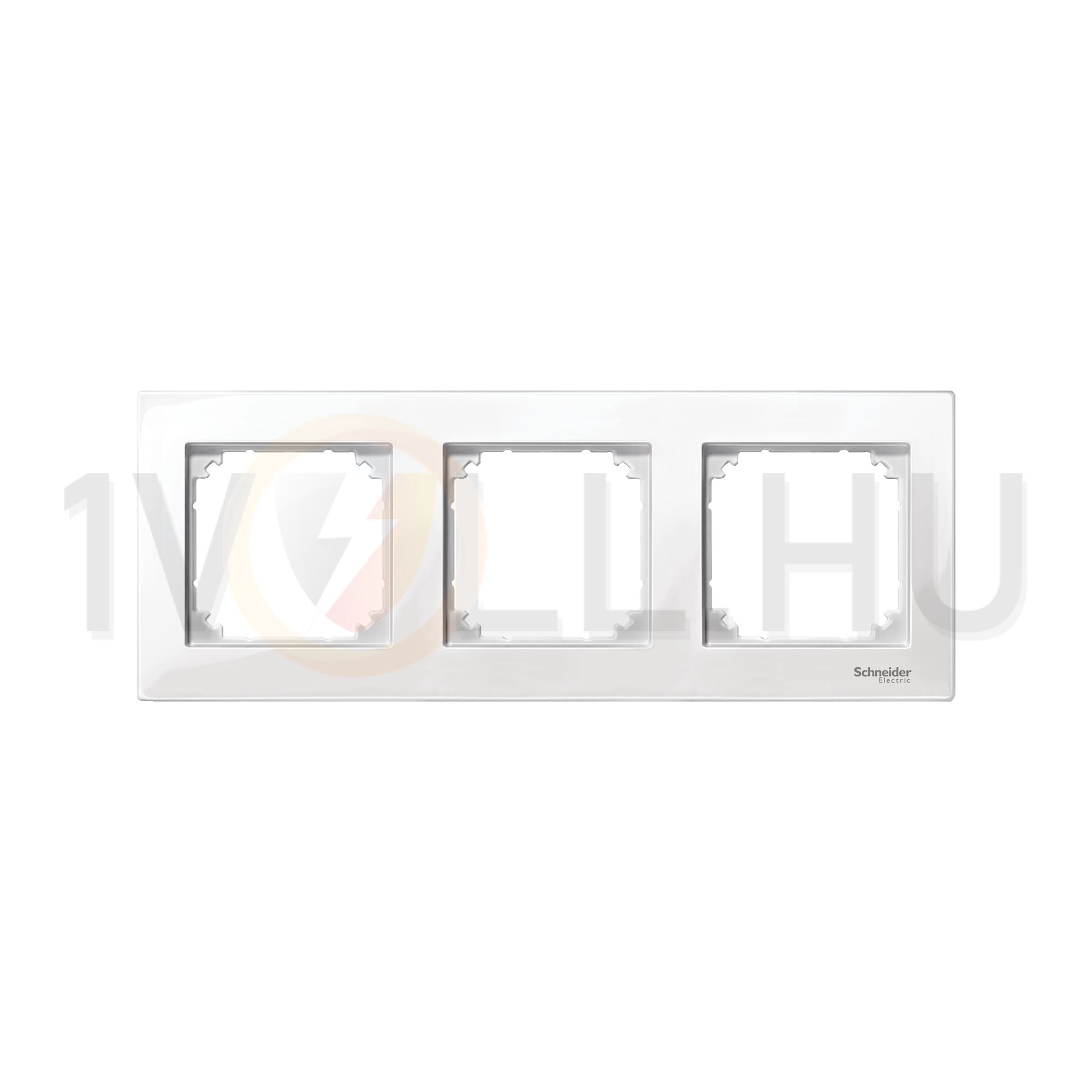 M-Plan keret polárfehér 3-es vízszintes és függőleges műanyag kezeletlen fényes Schneider - MTN515319