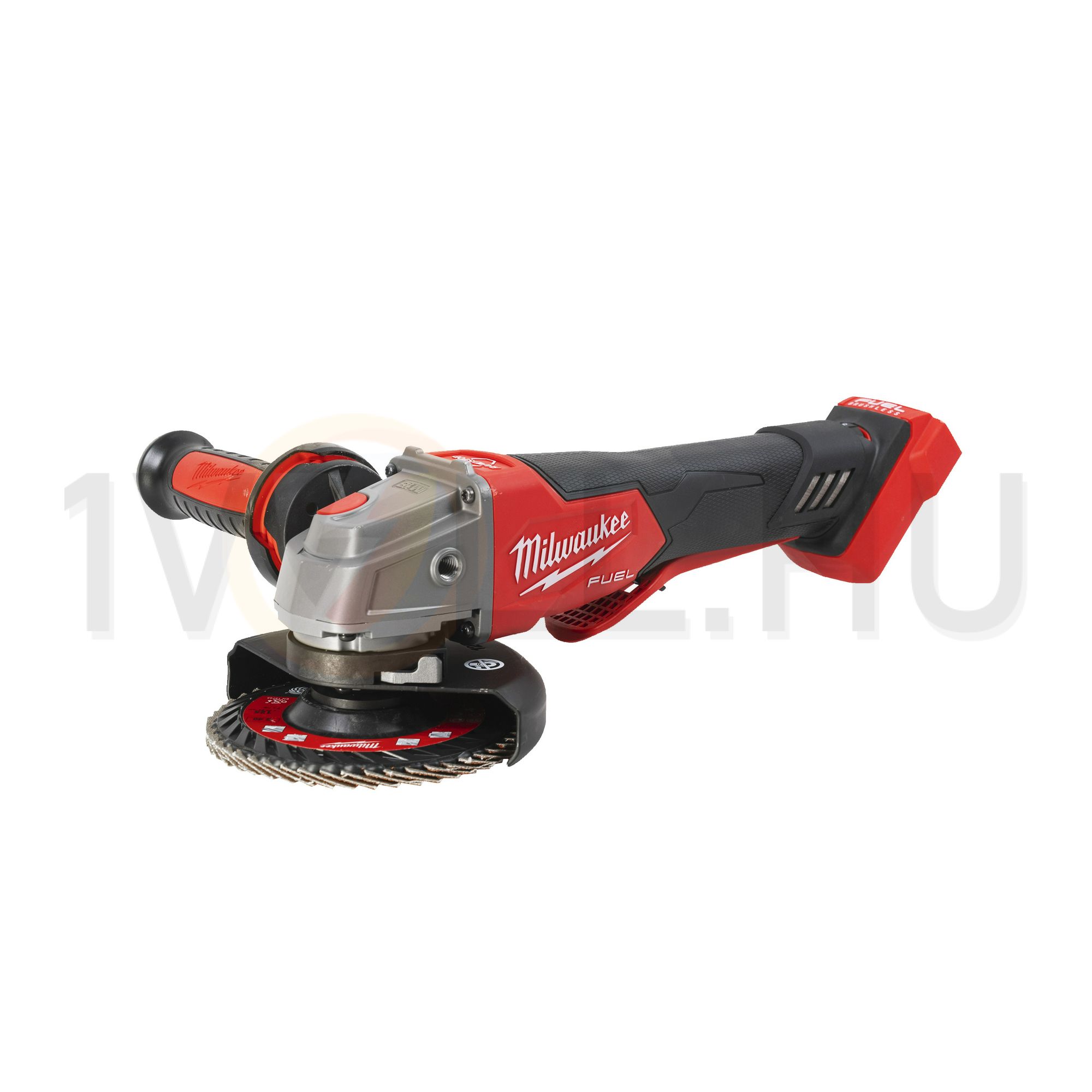 Akkus sarokcsiszoló akku és töltő nélkül +koffer 18V 115mm-lapátmérő M18FSAGV115XPDB-0X Milwaukee - 4933478773