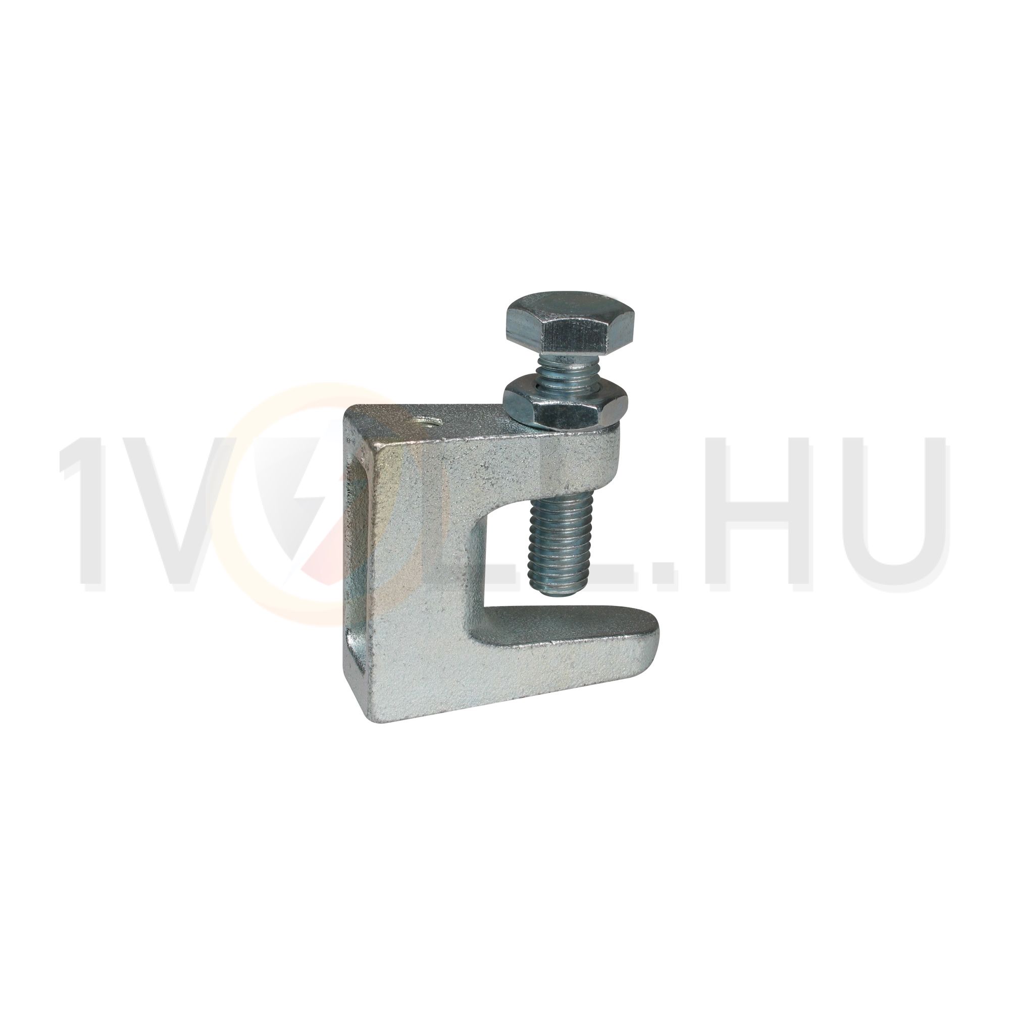 Menetes szár rögzítő kengyel csavaros peremkapocs menetes 1-20mm öntöttvas TKN10-M10 WALRAVEN - 6003010