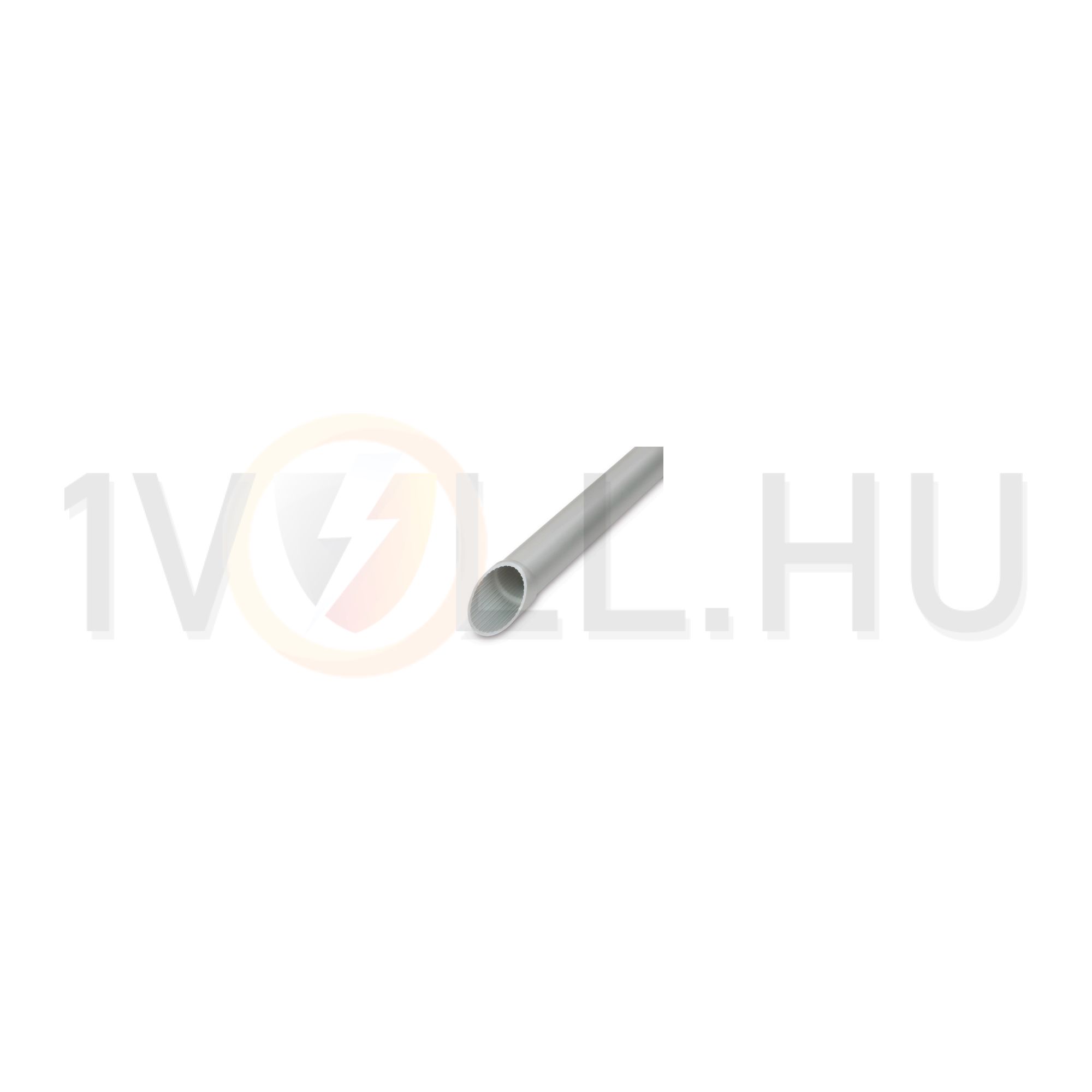 Merev (MÜII) védőcső tokozott 111/3m világosszürke 20mm/ 17.4mm PVC merev VRM Turbo 20 Dietzel - 084196