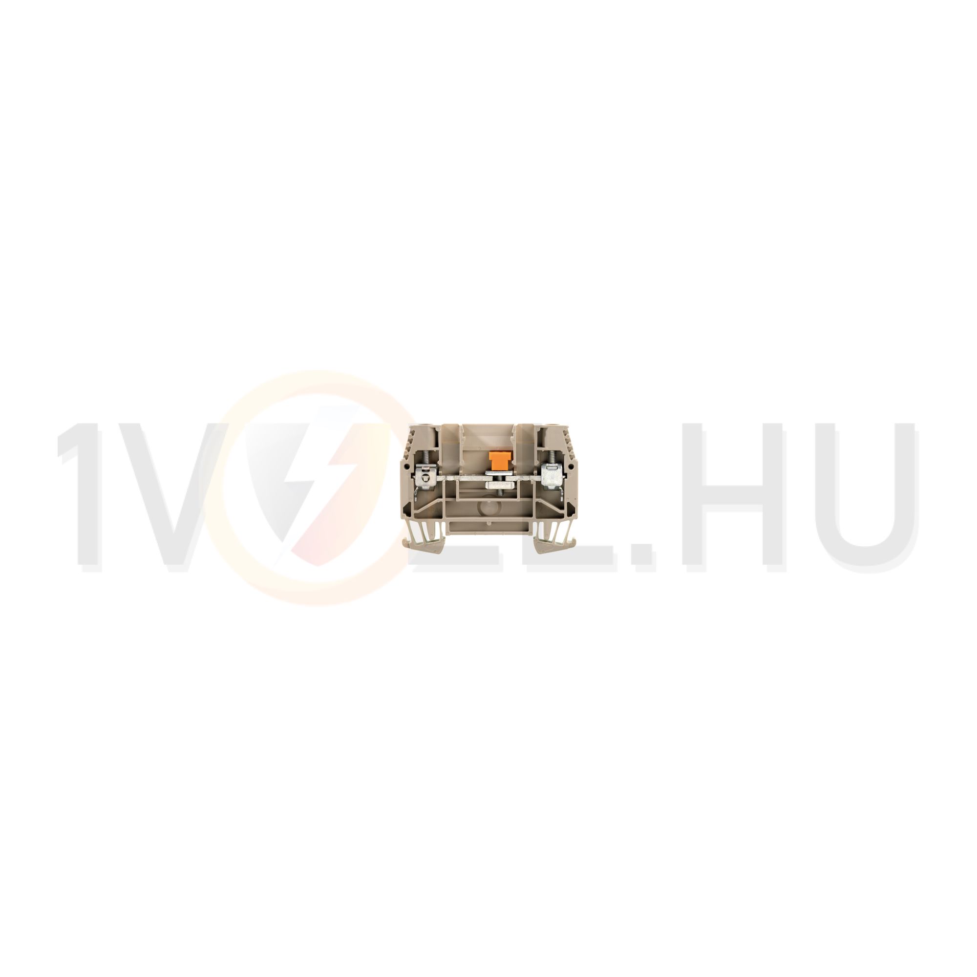 Mérő-bontó sorkapocs 41A 630V csavaros csavaros bézs 0.5-10mm2/sokerű WTL 6/1 Weidmüller - 1016700000