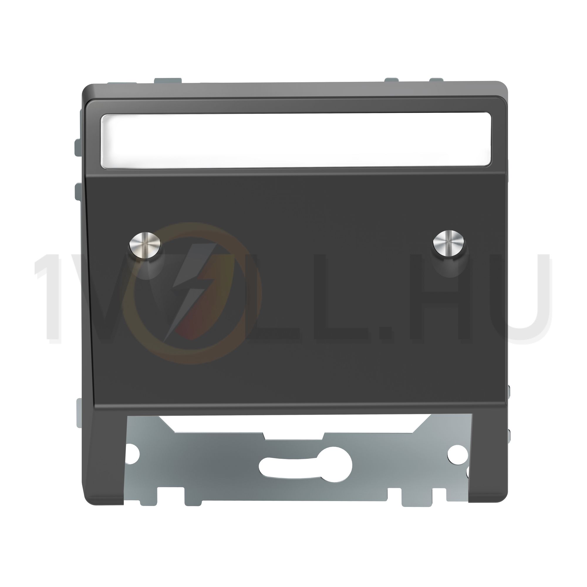 Merten D-Life adapterkeret kommunikációs csatlakozóhoz műanyag antracit címketartóval Schneider - MTN4540-6034