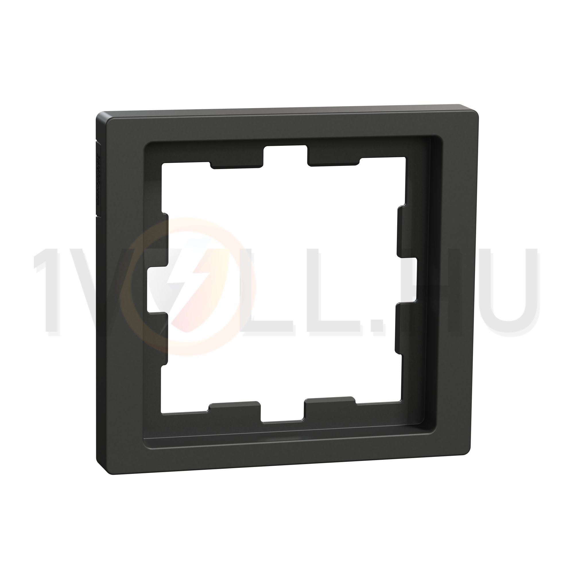 Merten D-Life keret antracit 1-es vízszintes és függőleges műanyag antracit lakkozott Schneider - MTN4010-6534