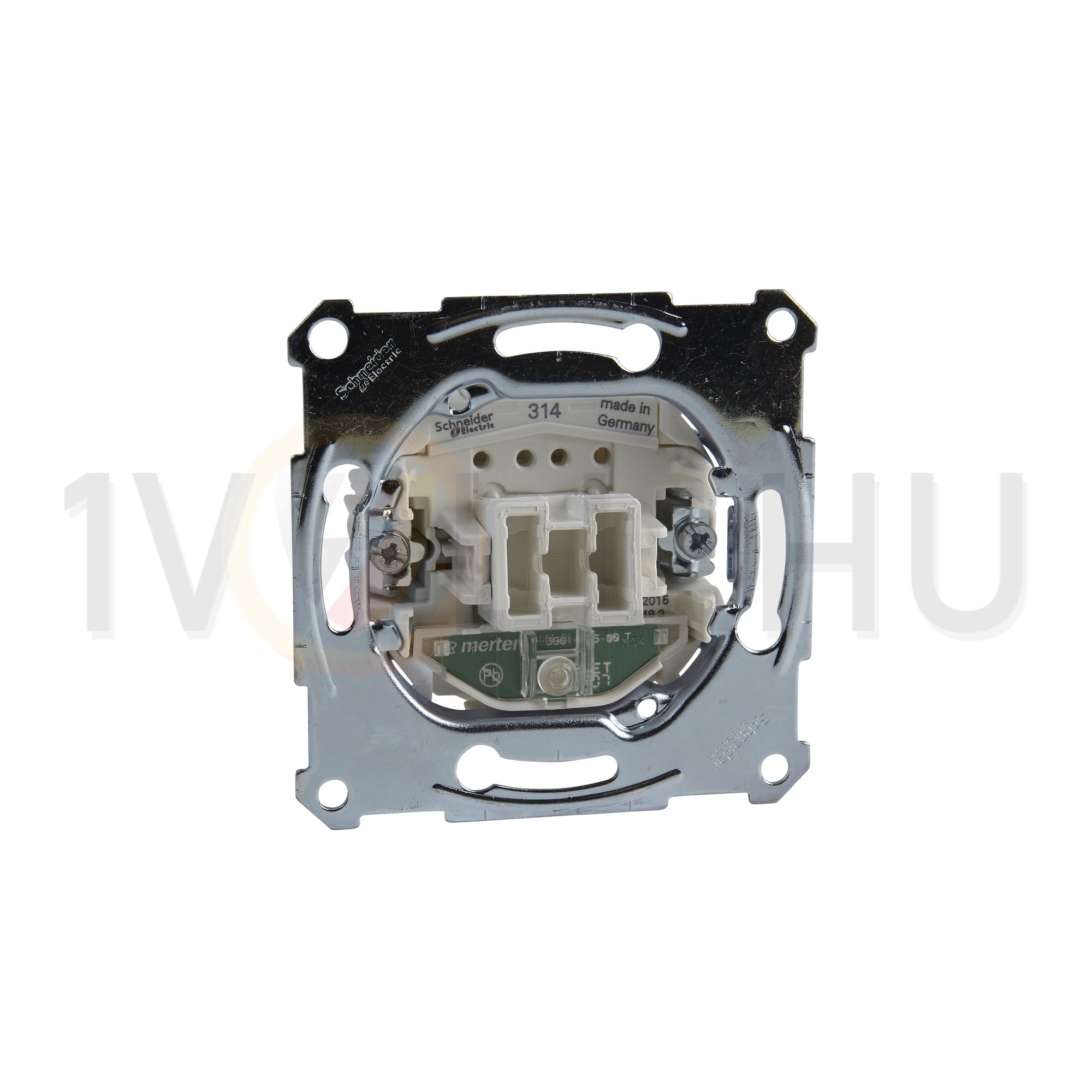 Merten N101 nyomó betét 1- billentyűs 1z 1P IP20 jelzőfény falonkívüli Schneider - MTN3560-0000