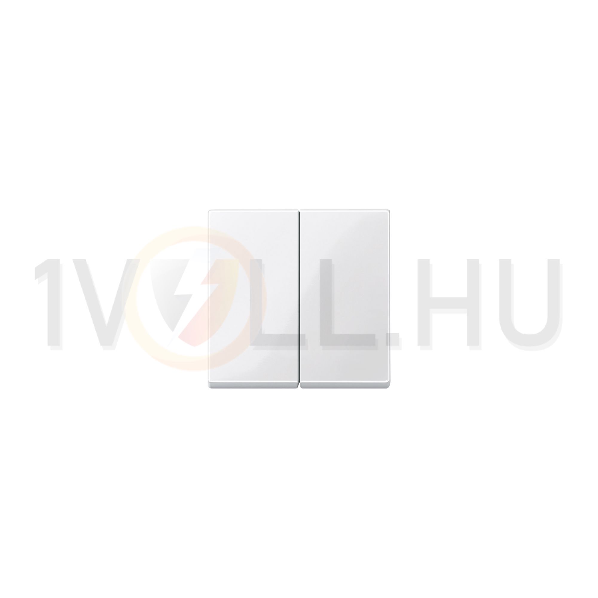 MERTEN Dupla billentyű, System-M, polárfehér - MTN432519