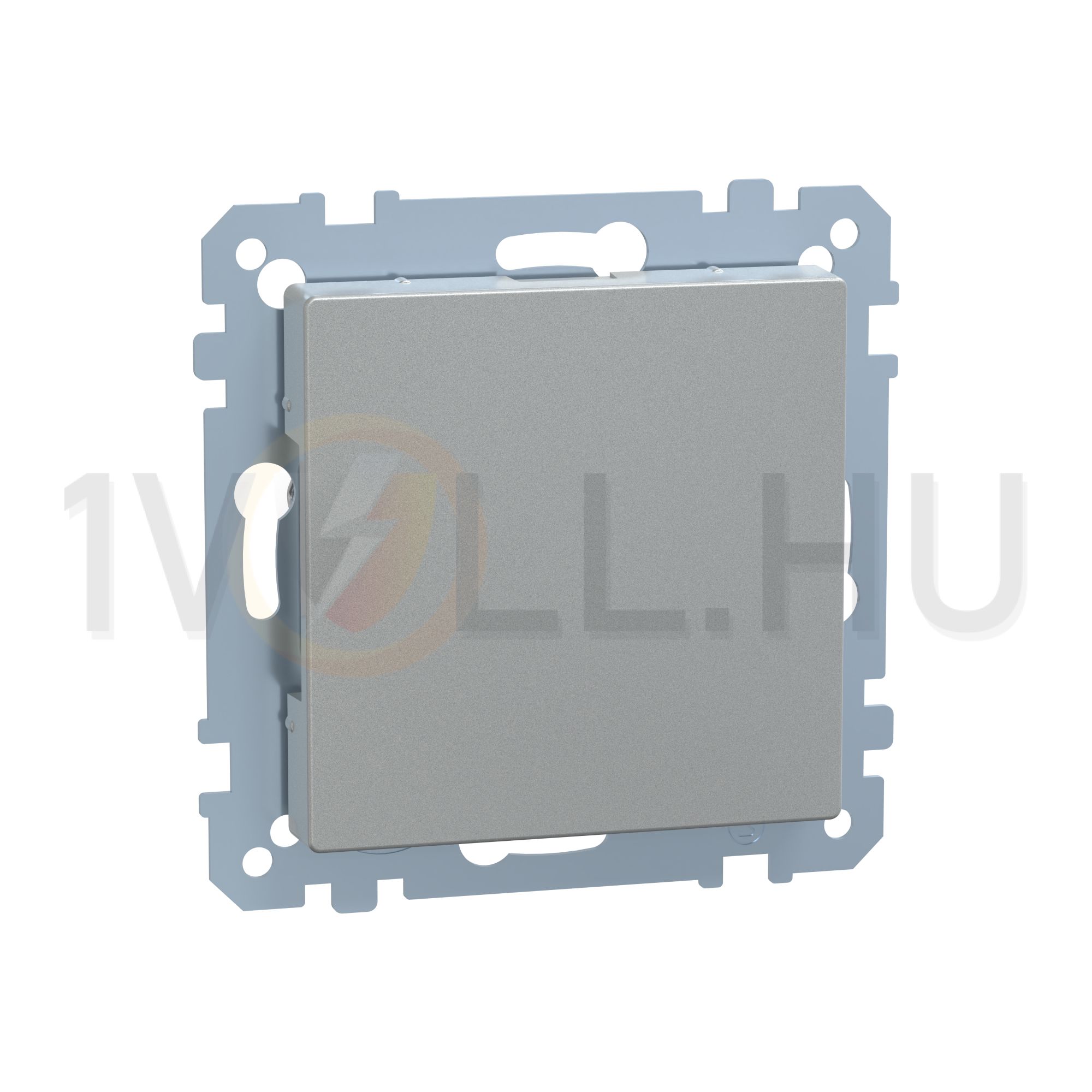 Merten-SM vakfedél alumínium üres-jel IP20 műanyag matt Schneider - MTN391860