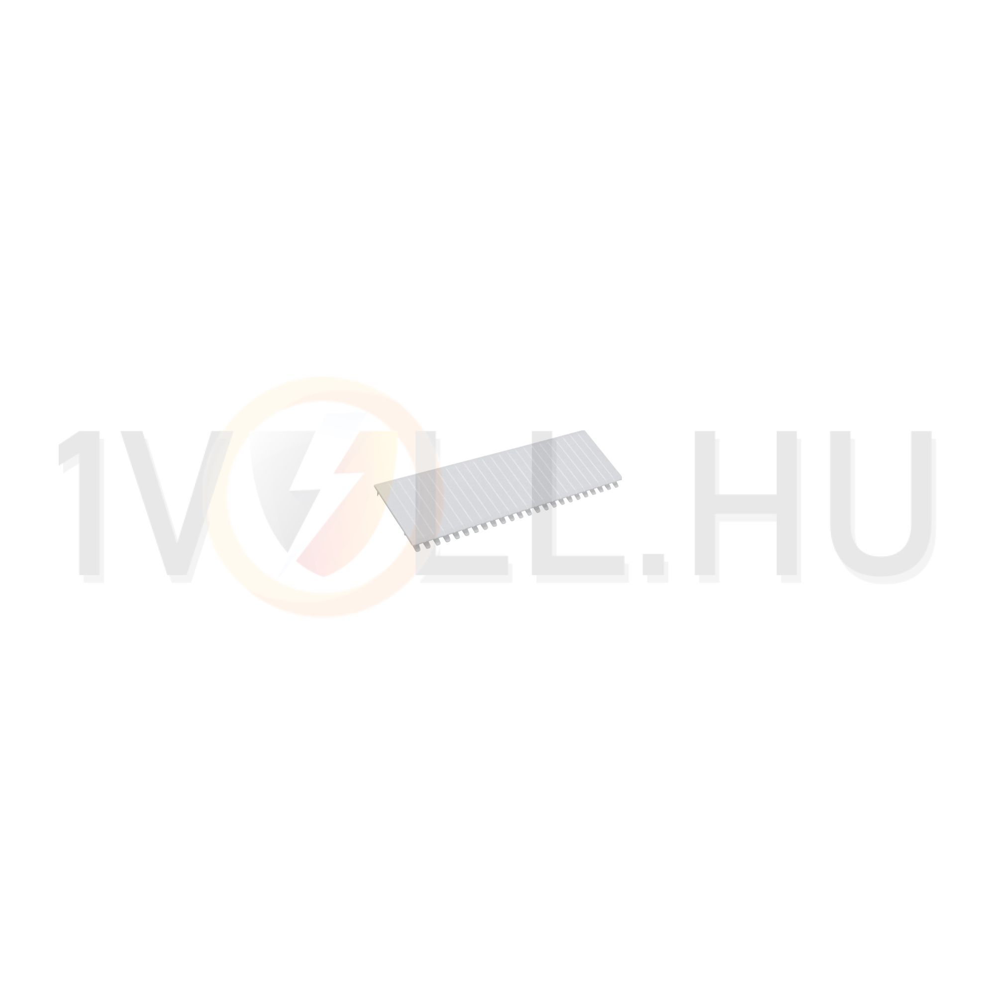 Takarócsík műanyag fehér 219mmx Hager - S35S